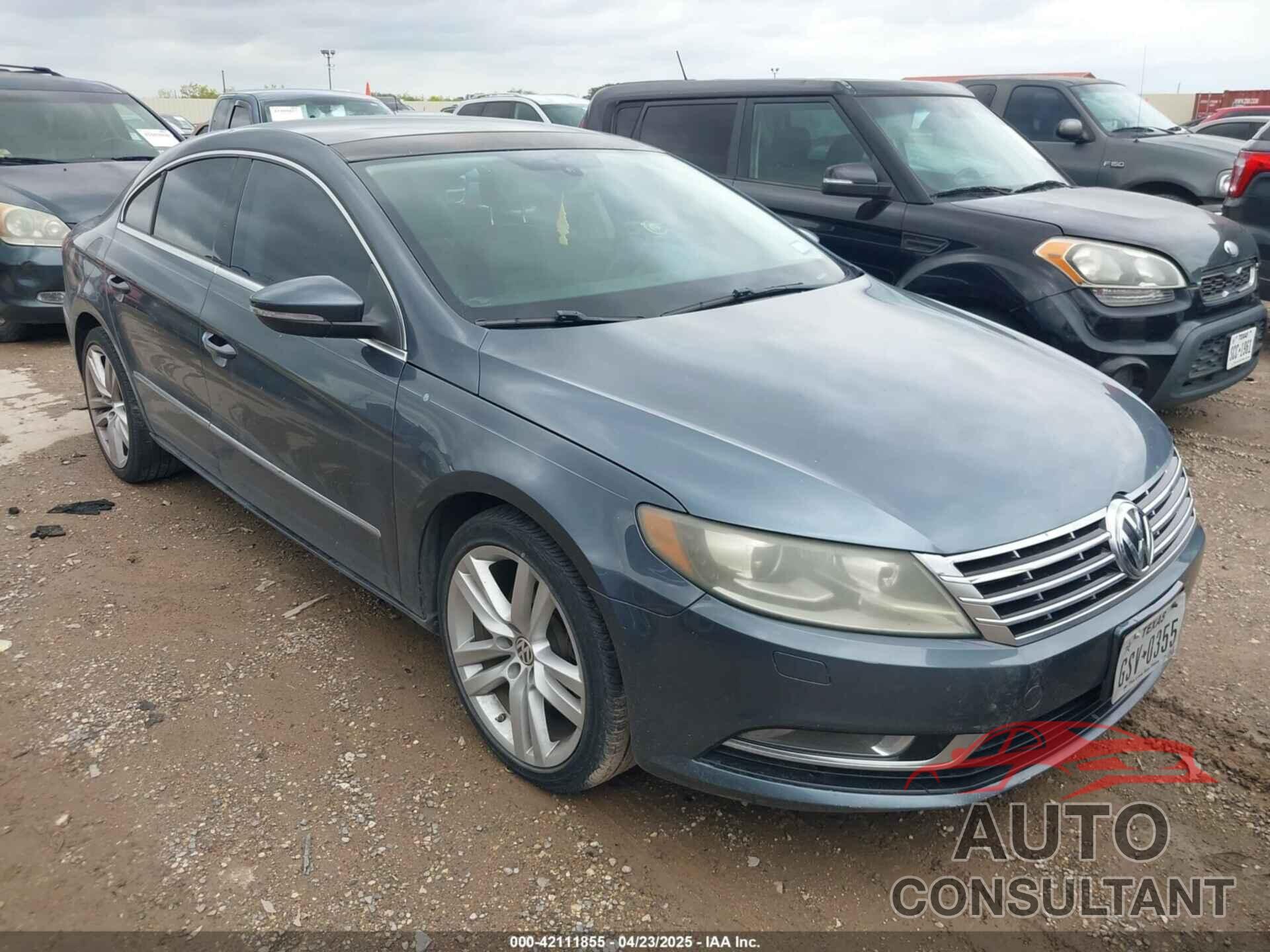 VOLKSWAGEN CC 2013 - WVWRN7AN4DE509870