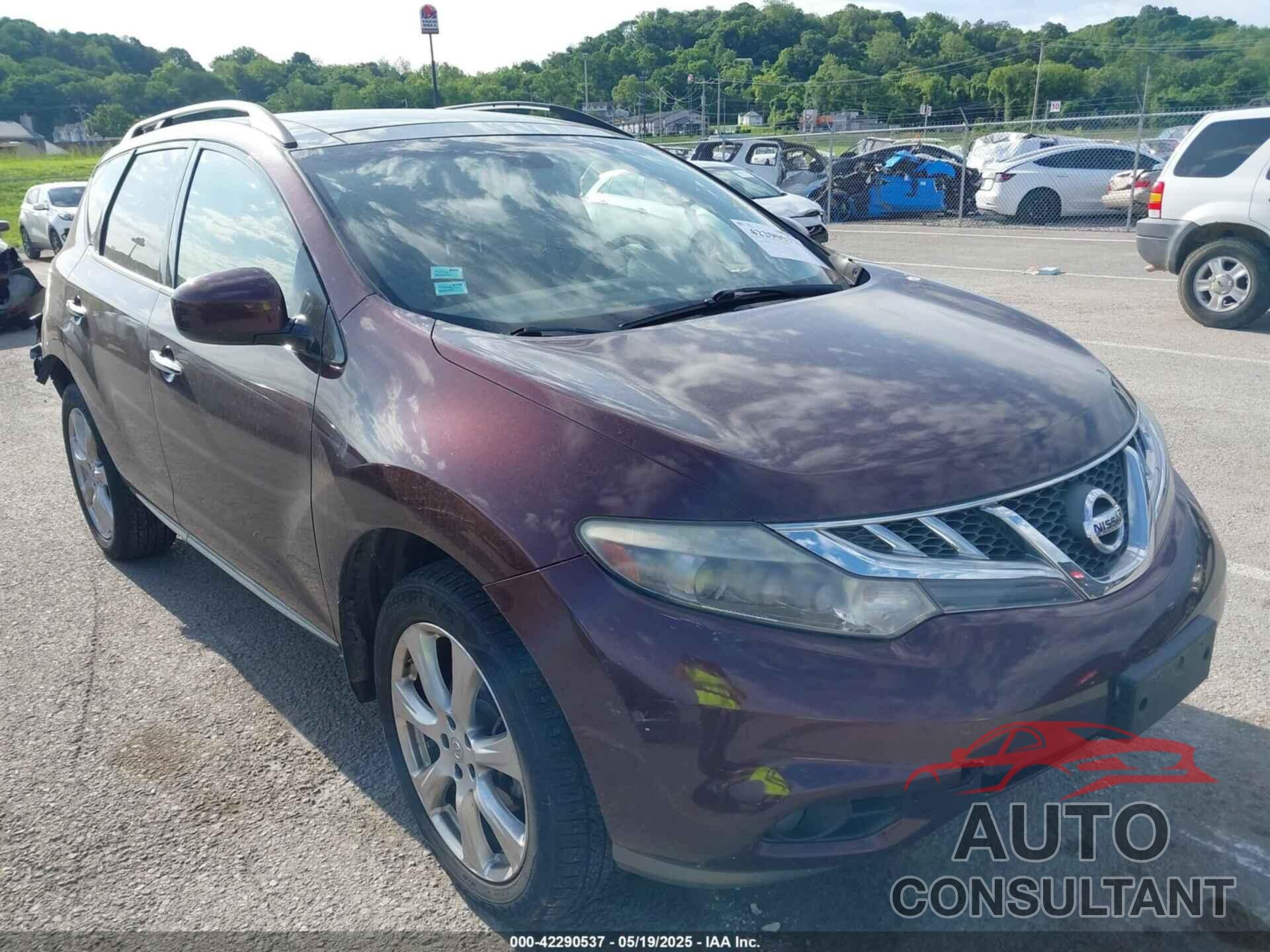 NISSAN MURANO 2014 - JN8AZ1MW9EW506076