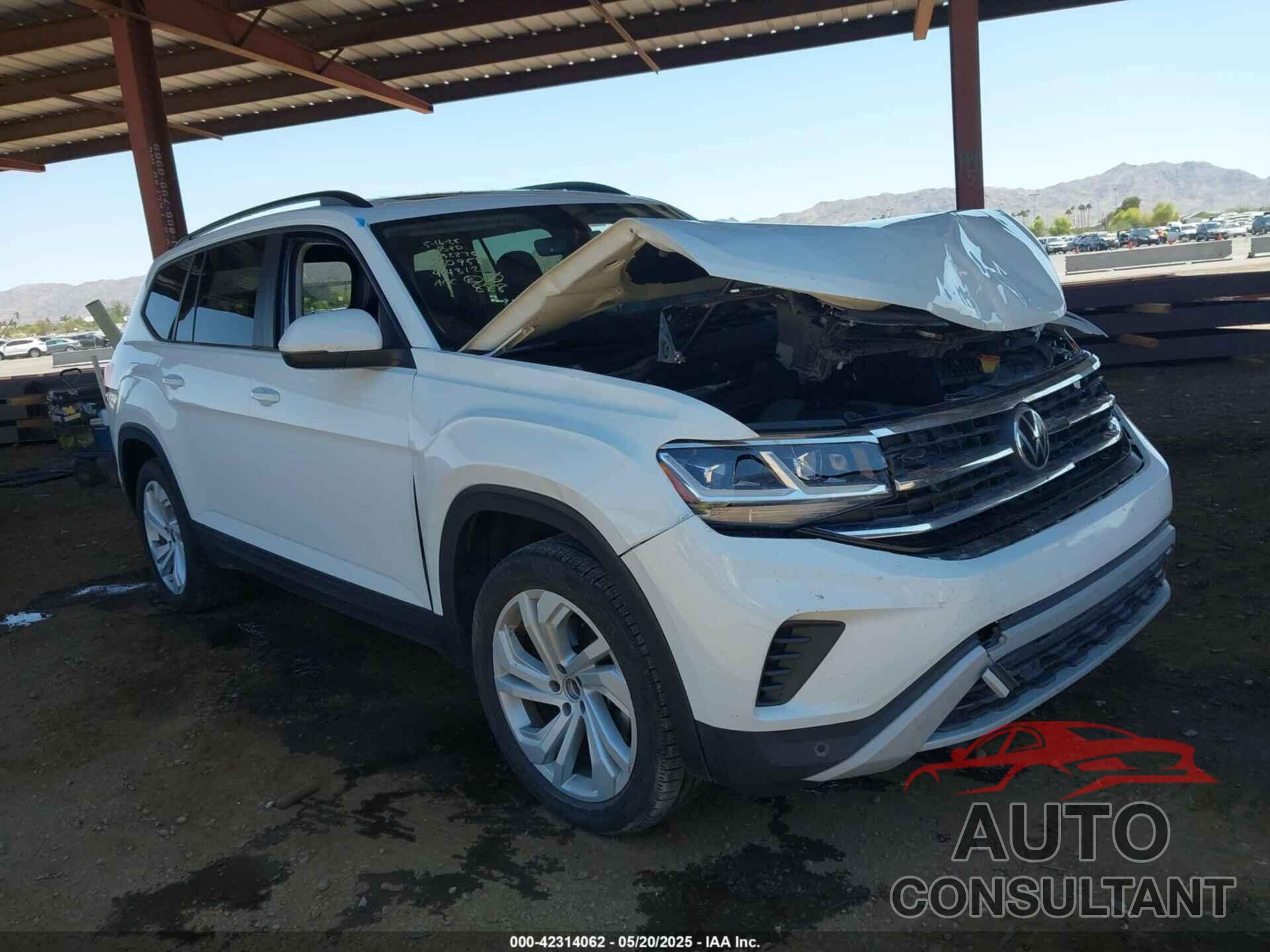 VOLKSWAGEN ATLAS 2022 - 1V2JR2CA0NC550958