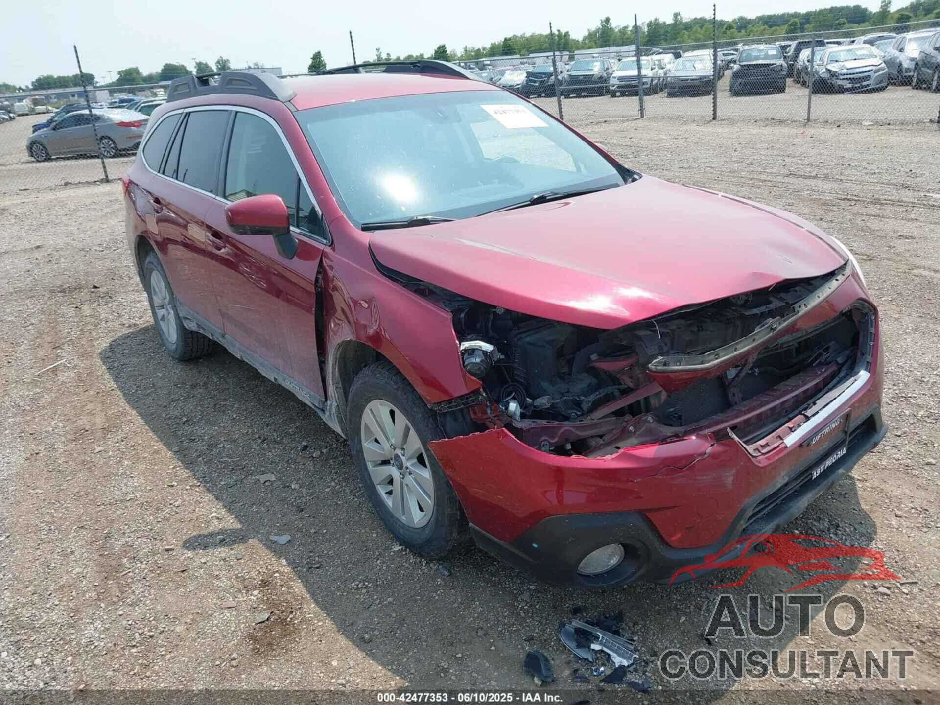 SUBARU OUTBACK 2019 - 4S4BSAFC8K3329732