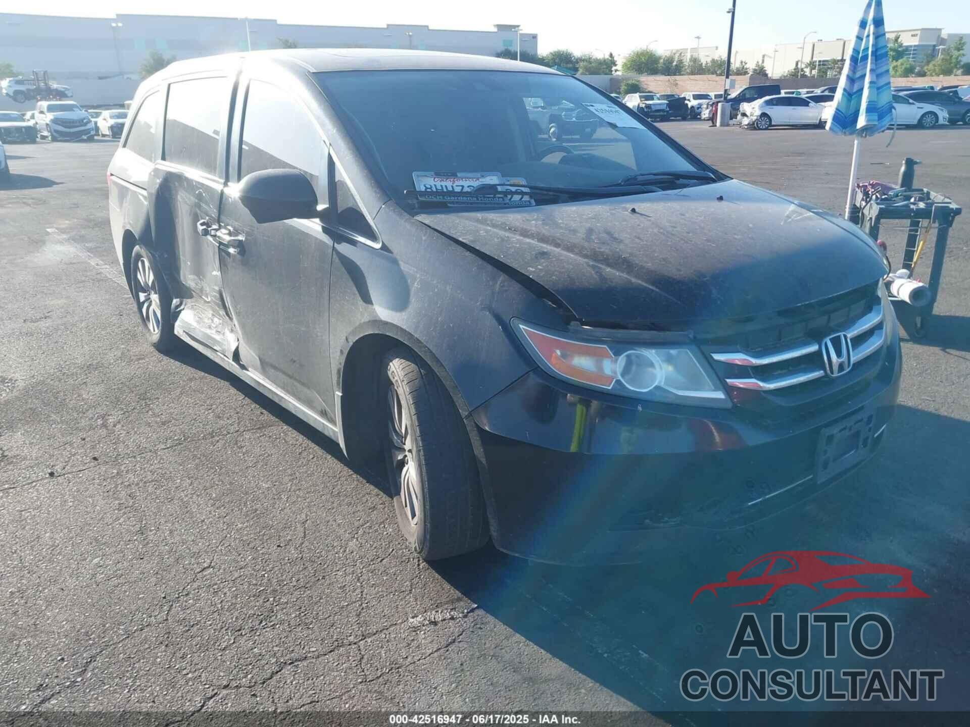 HONDA ODYSSEY 2015 - 5FNRL5H6XFB095035