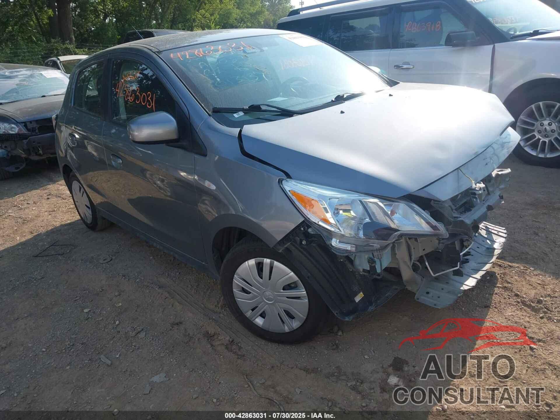 MITSUBISHI MIRAGE 2021 - ML32AUHJ6MH013937