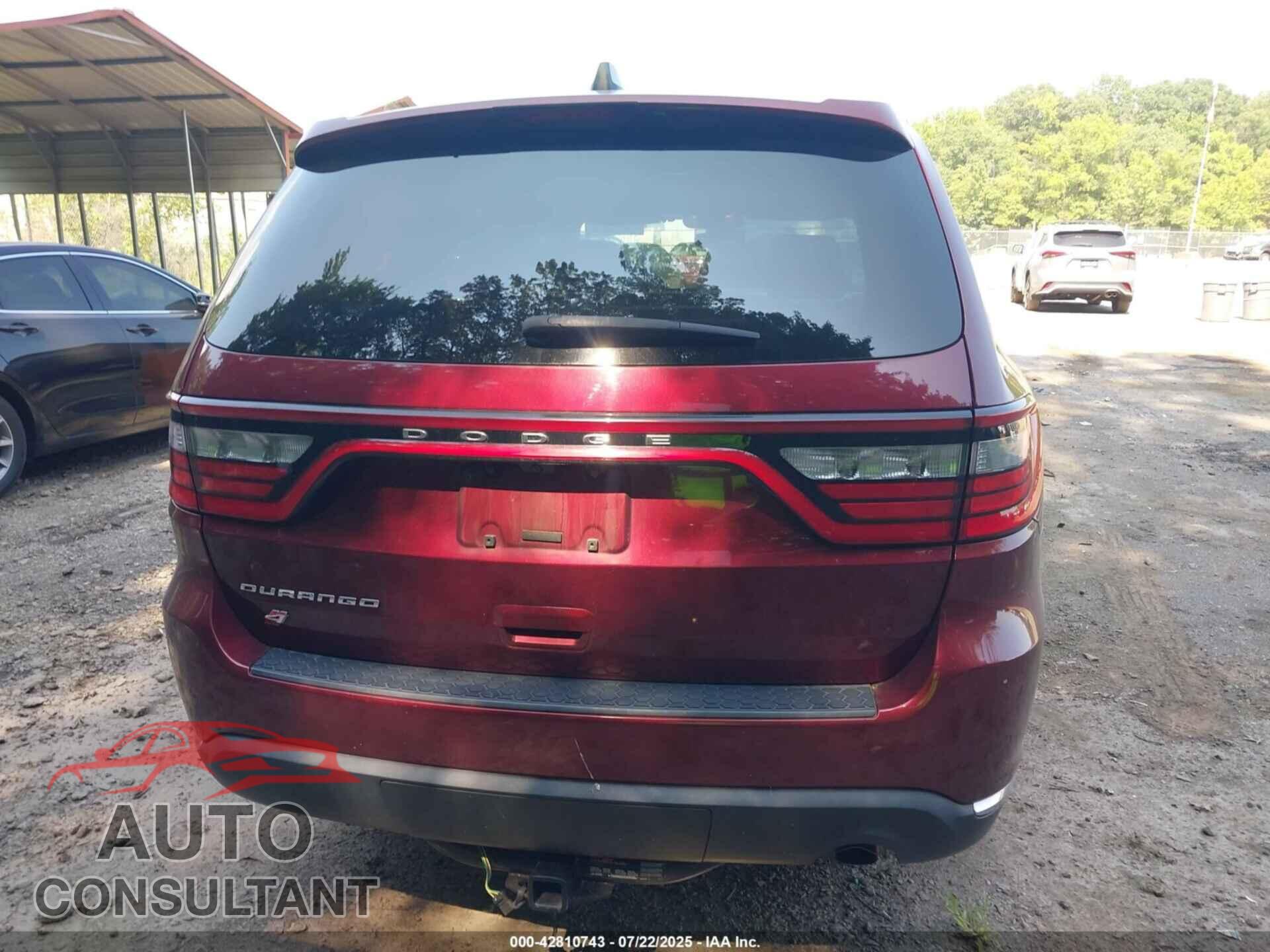 DODGE DURANGO 2019 - 1C4RDJAG4KC585745