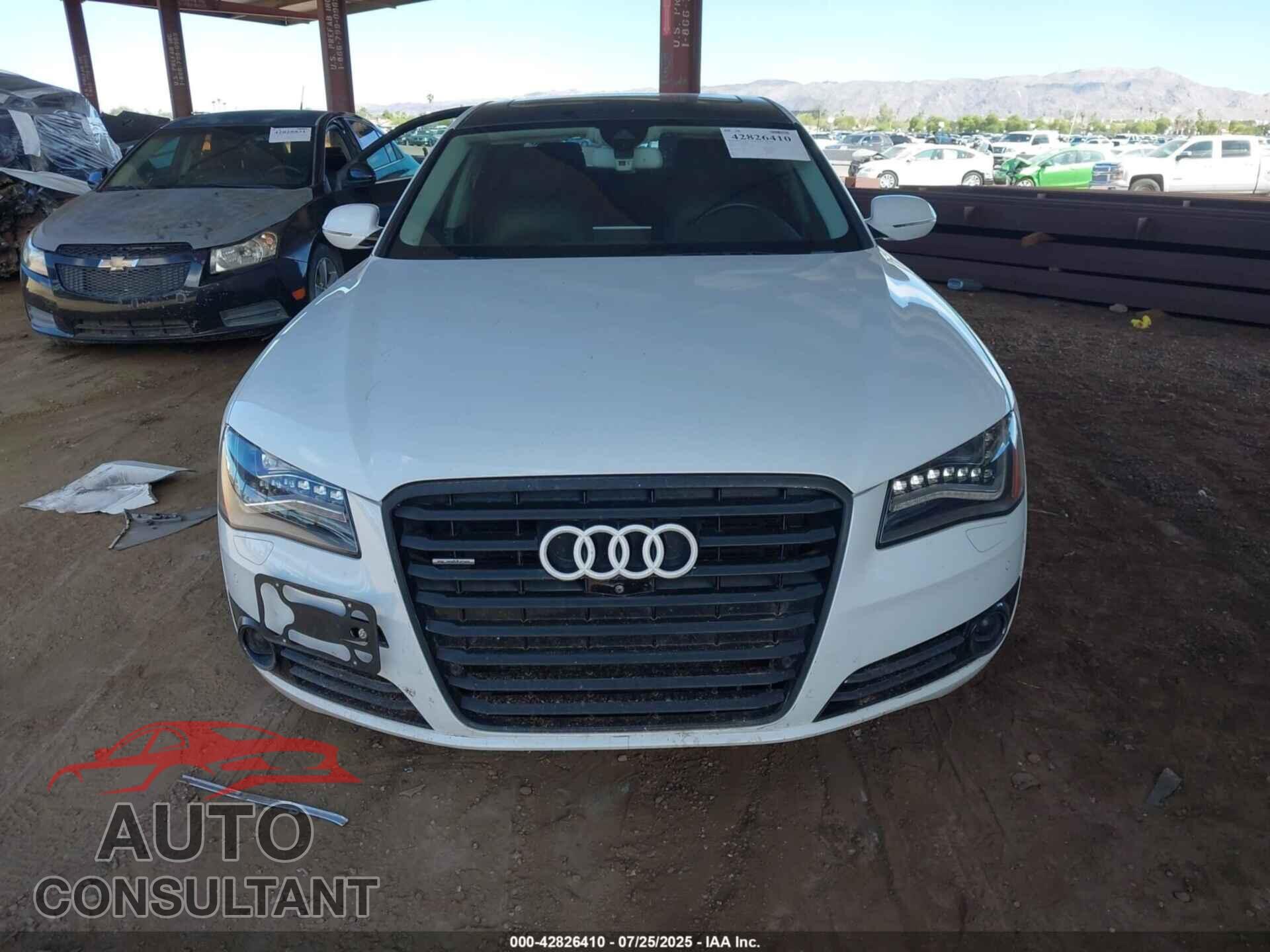 AUDI A8 L 2014 - WAUR2AFD2EN009128