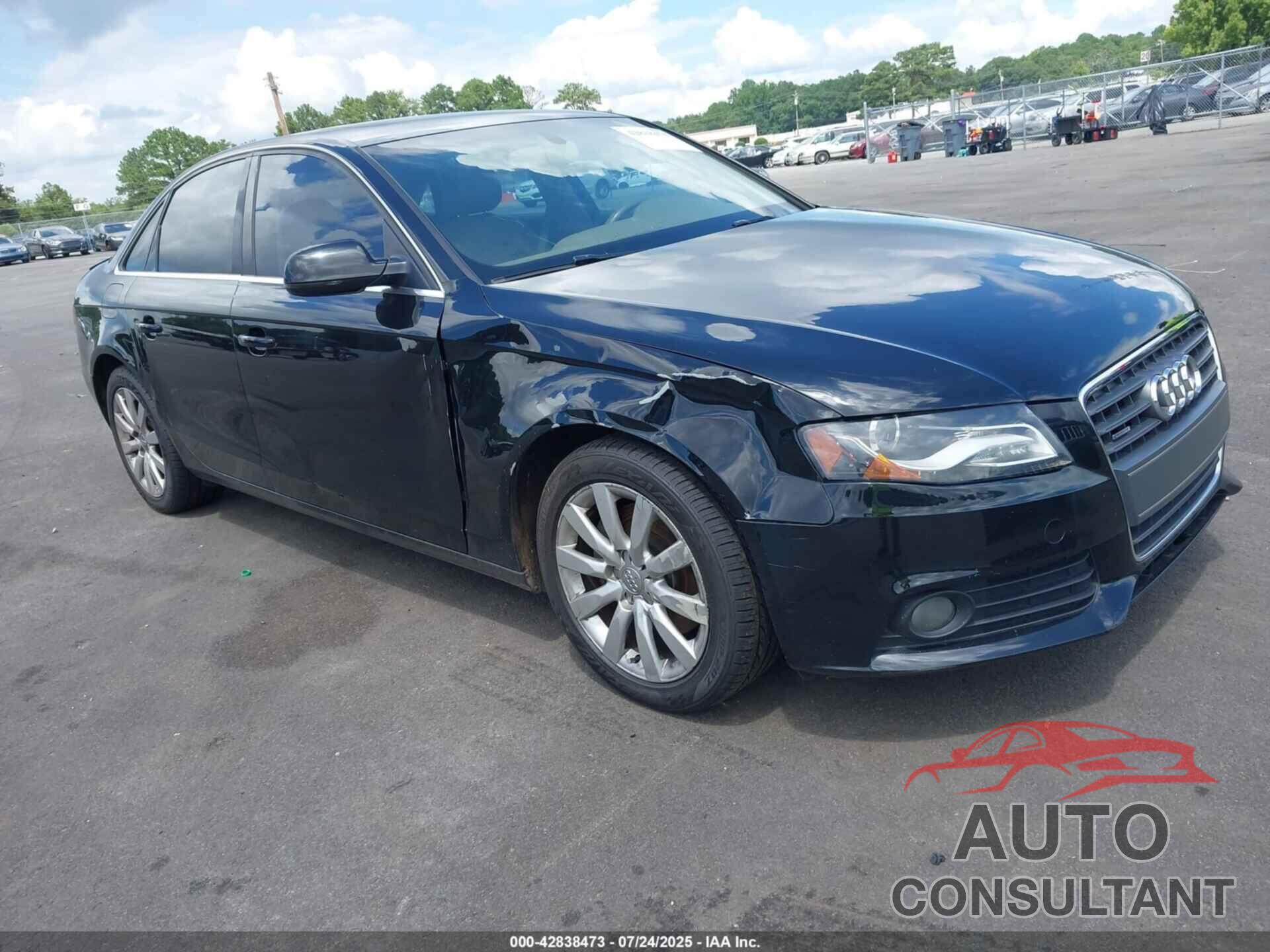 AUDI A4 2012 - WAUBFAFL9CN020167