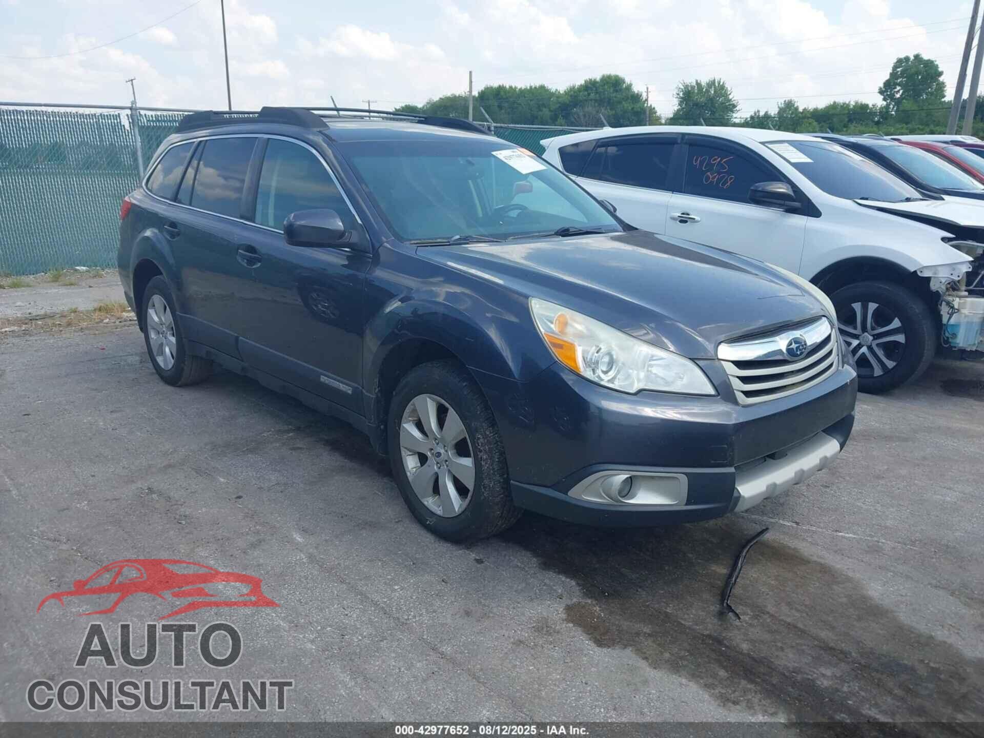 SUBARU OUTBACK 2012 - 4S4BRCKCXC3251663