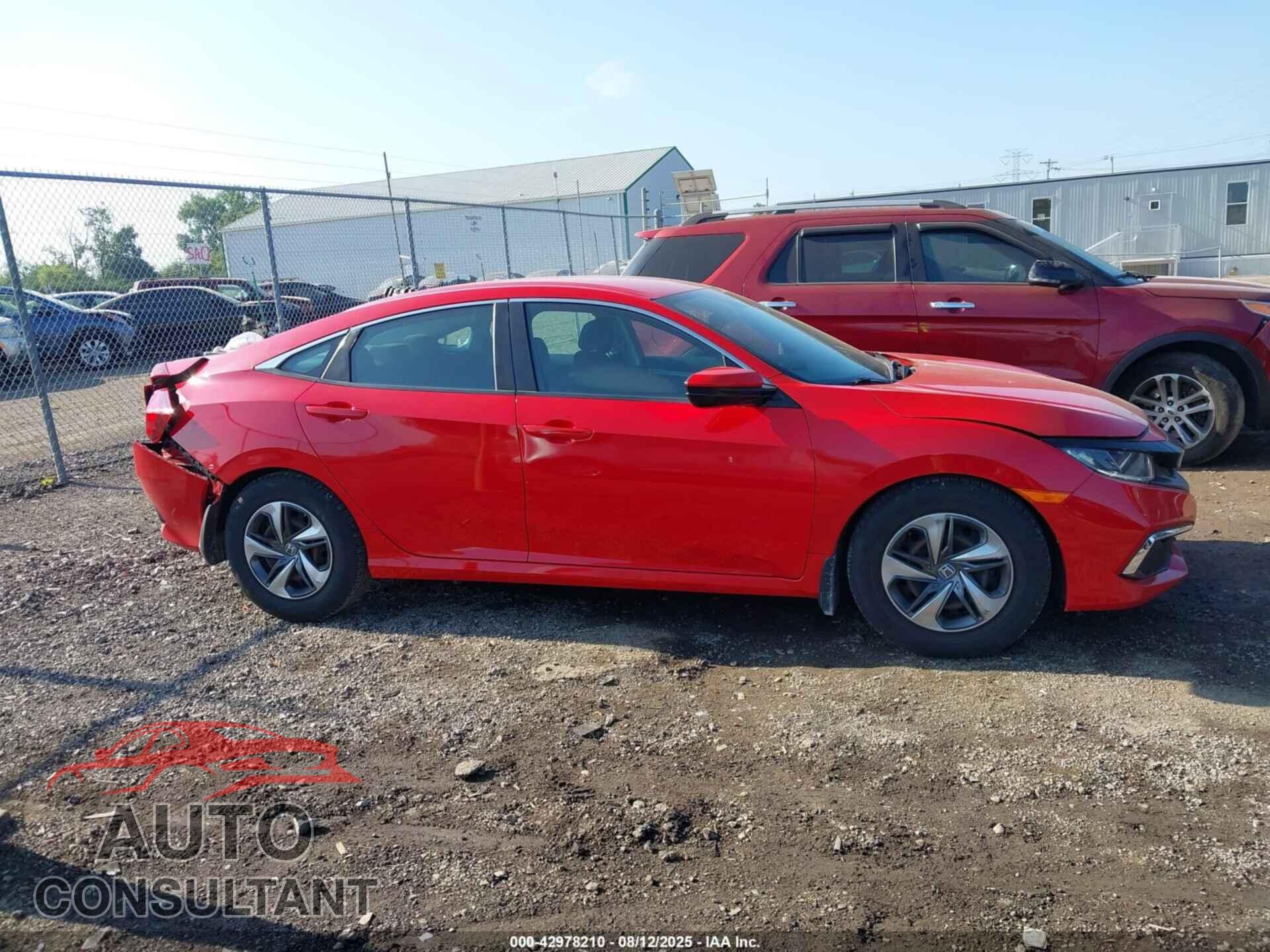 HONDA CIVIC 2019 - 2HGFC2F62KH512089