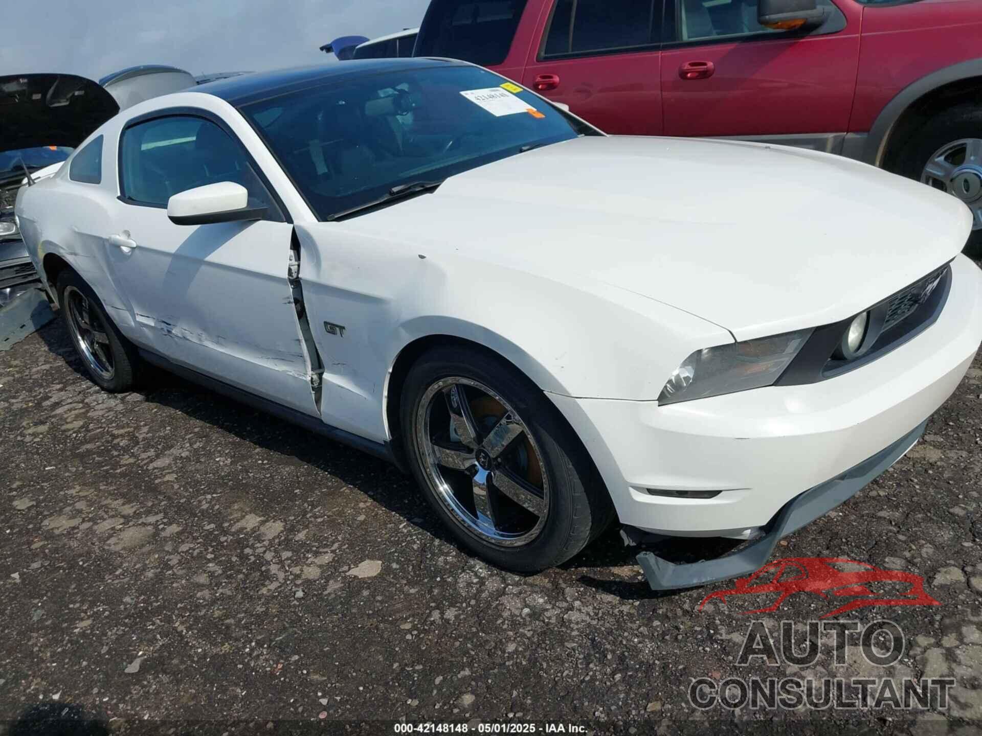 FORD MUSTANG 2010 - 1ZVBP8CH0A5129121