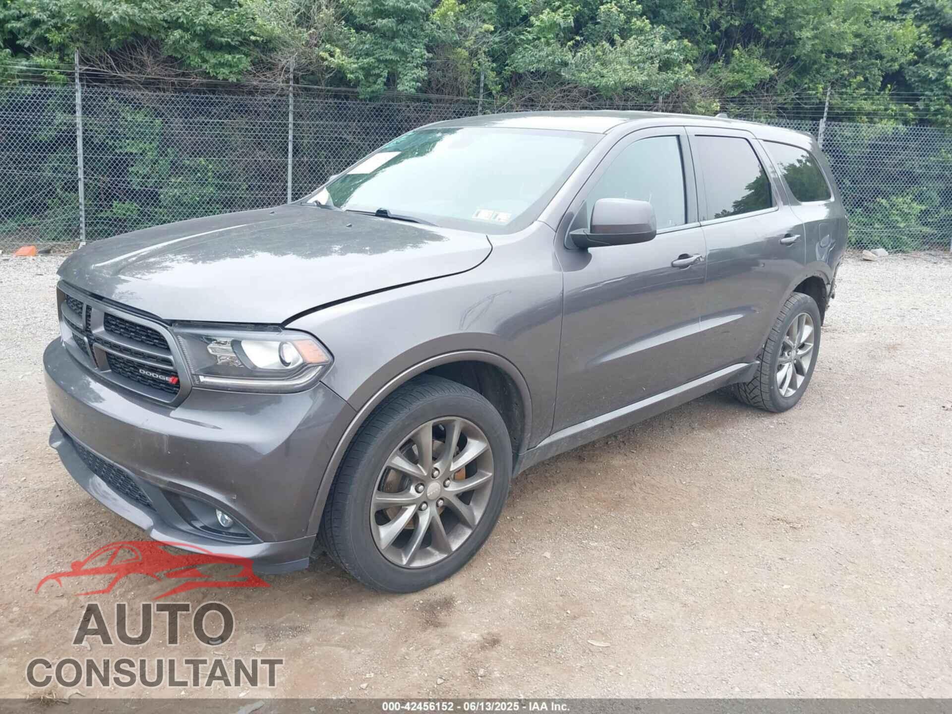DODGE DURANGO 2014 - 1C4RDJAG0EC562127