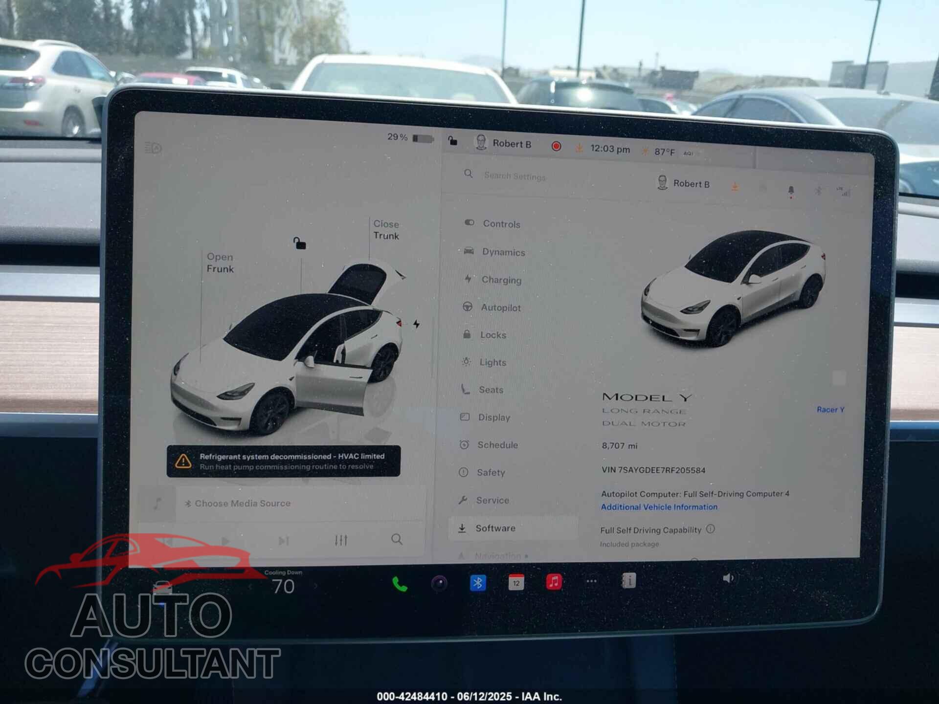 TESLA MODEL Y 2024 - 7SAYGDEE7RF205584