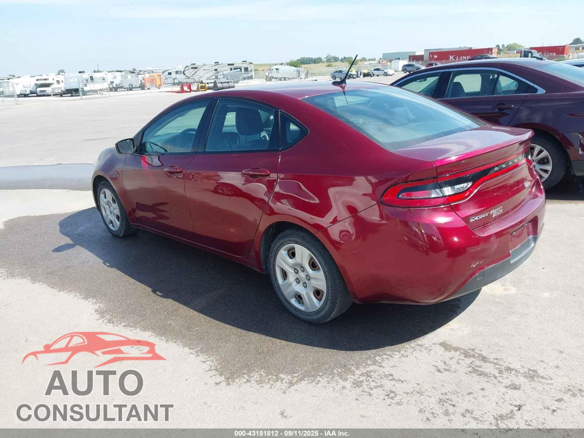 DODGE DART 2015 - 1C3CDFAA4FD402704