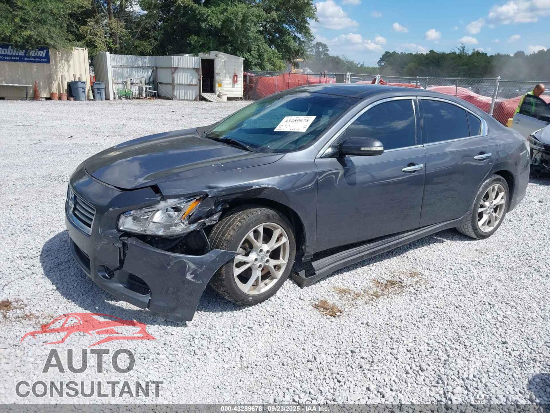 NISSAN MAXIMA 2012 - 1N4AA5AP5CC809965