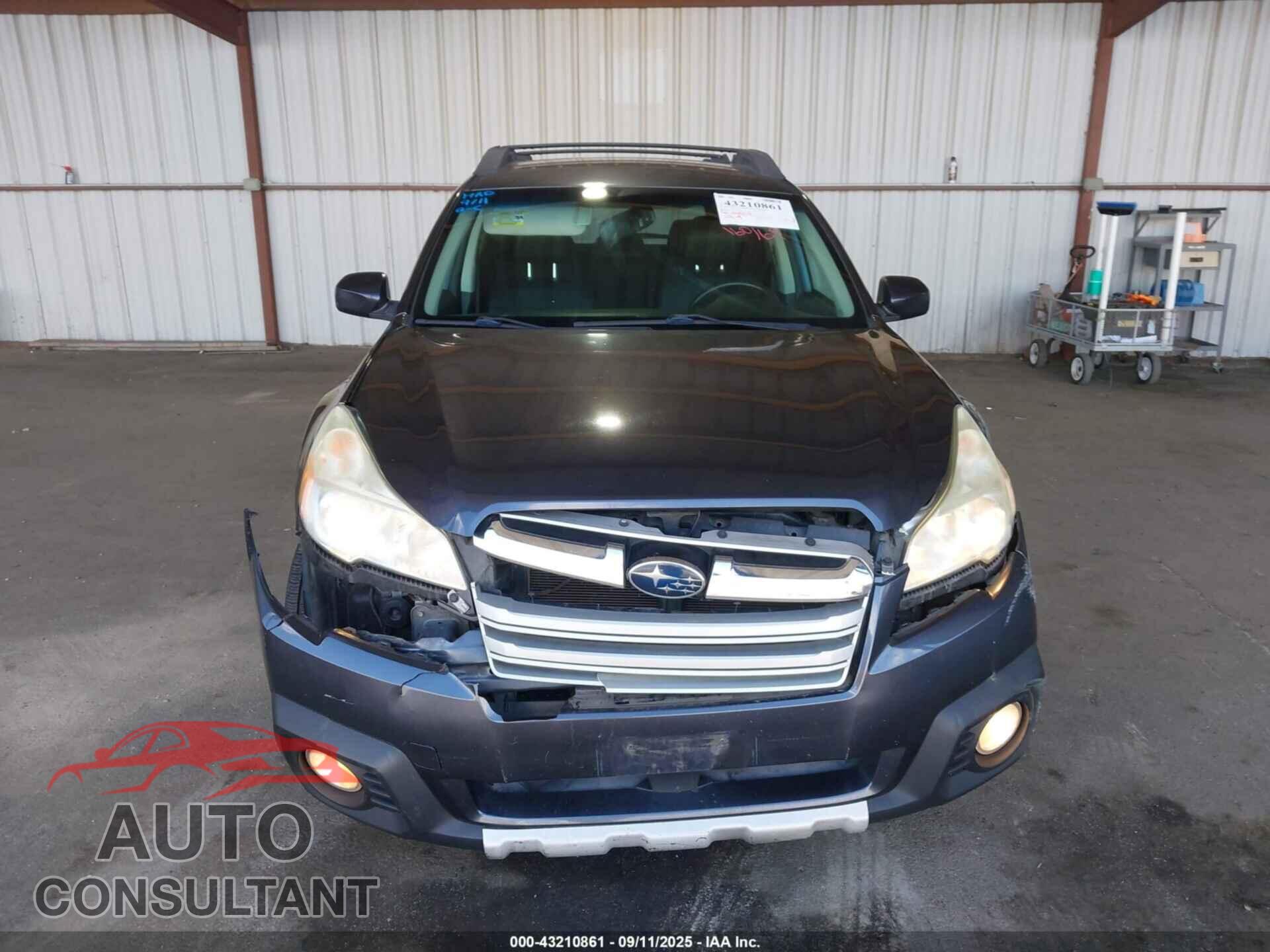 SUBARU OUTBACK 2013 - 4S4BRBLC1D3206248