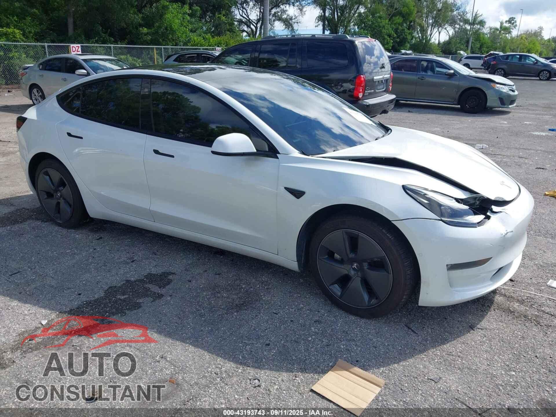 TESLA MODEL 3 2021 - 5YJ3E1EA7MF907776