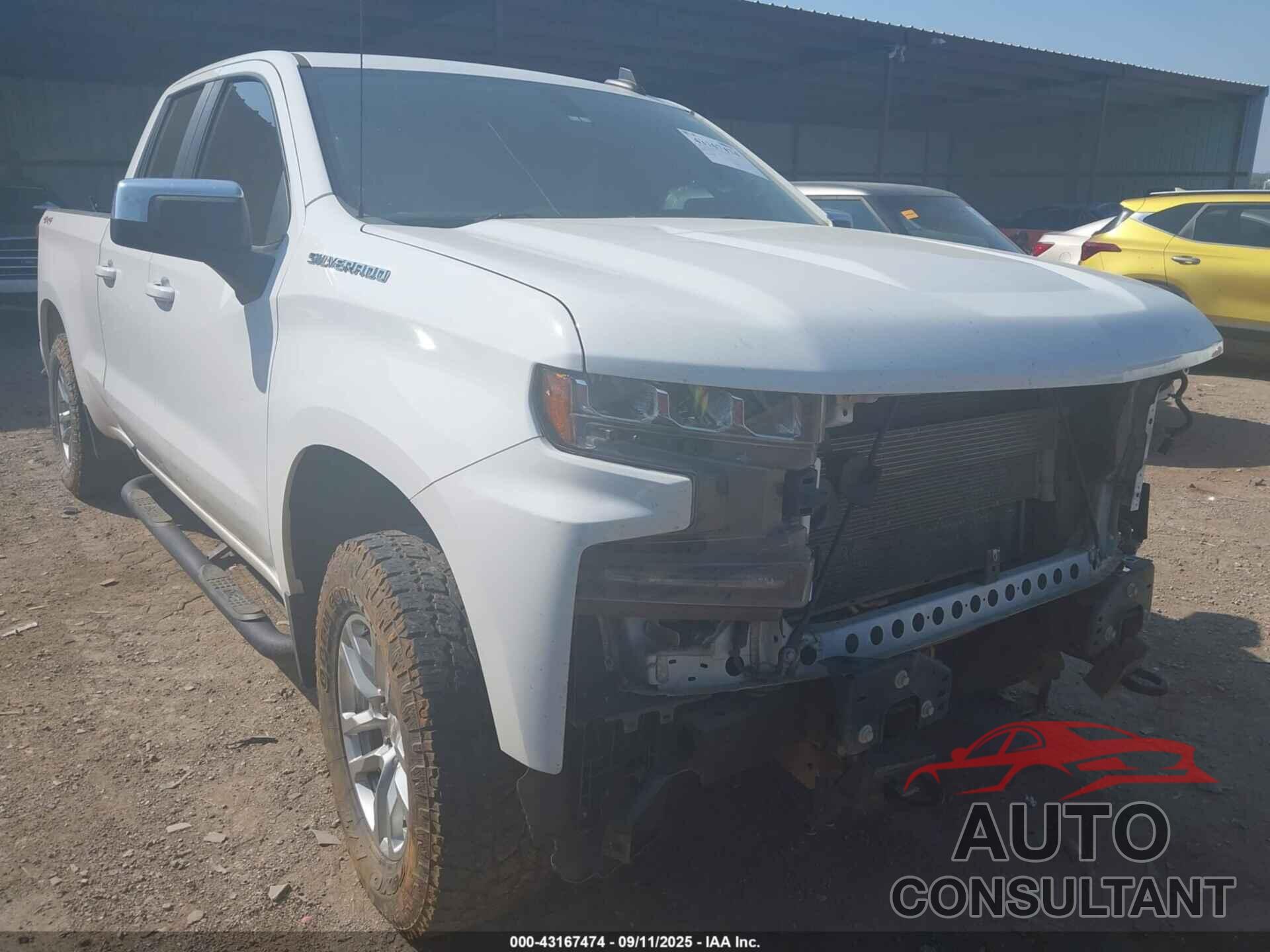 CHEVROLET SILVERADO 1500 2020 - 1GCRYDED9LZ261744