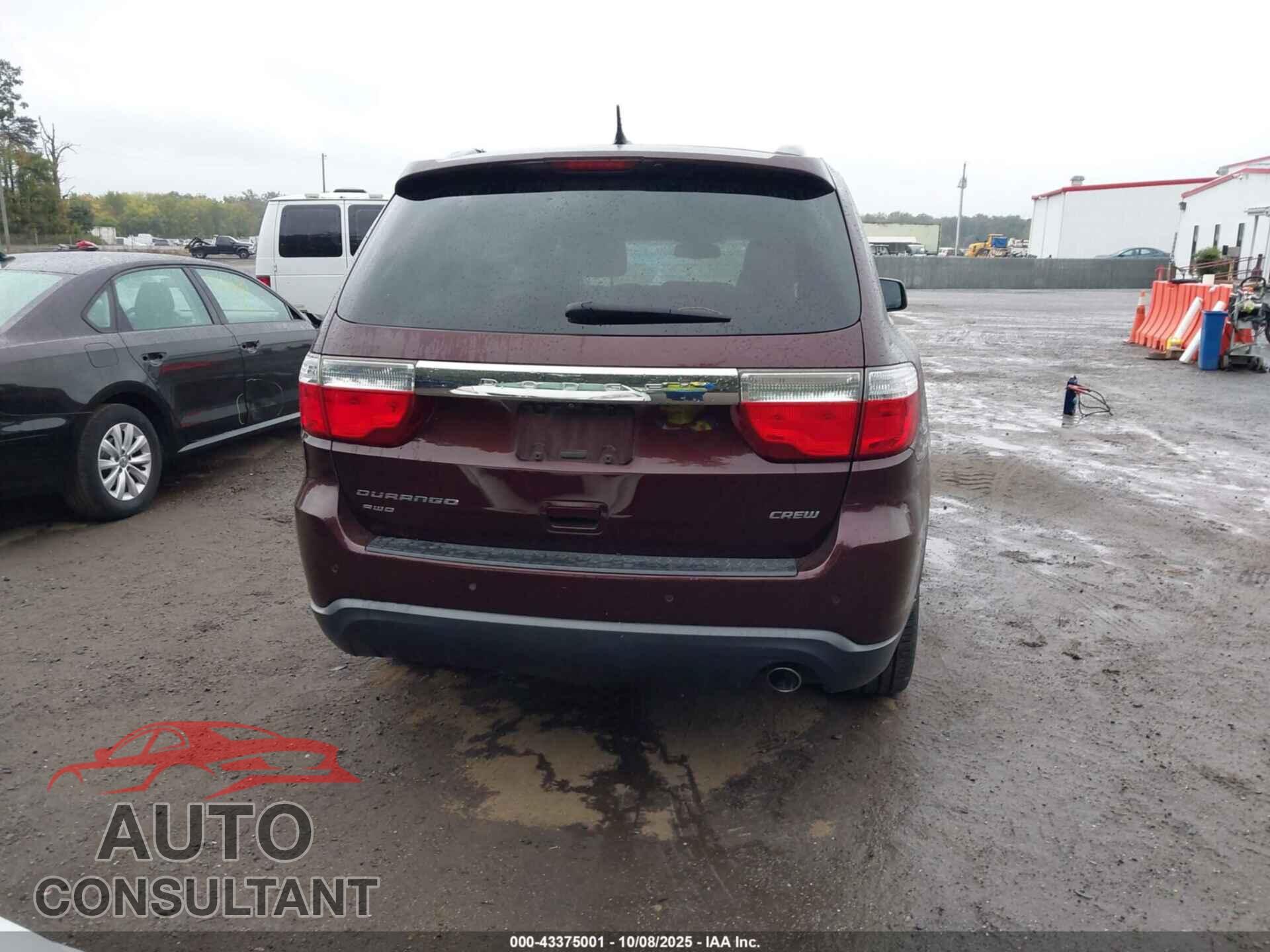DODGE DURANGO 2012 - 1C4RDJDG4CC308803