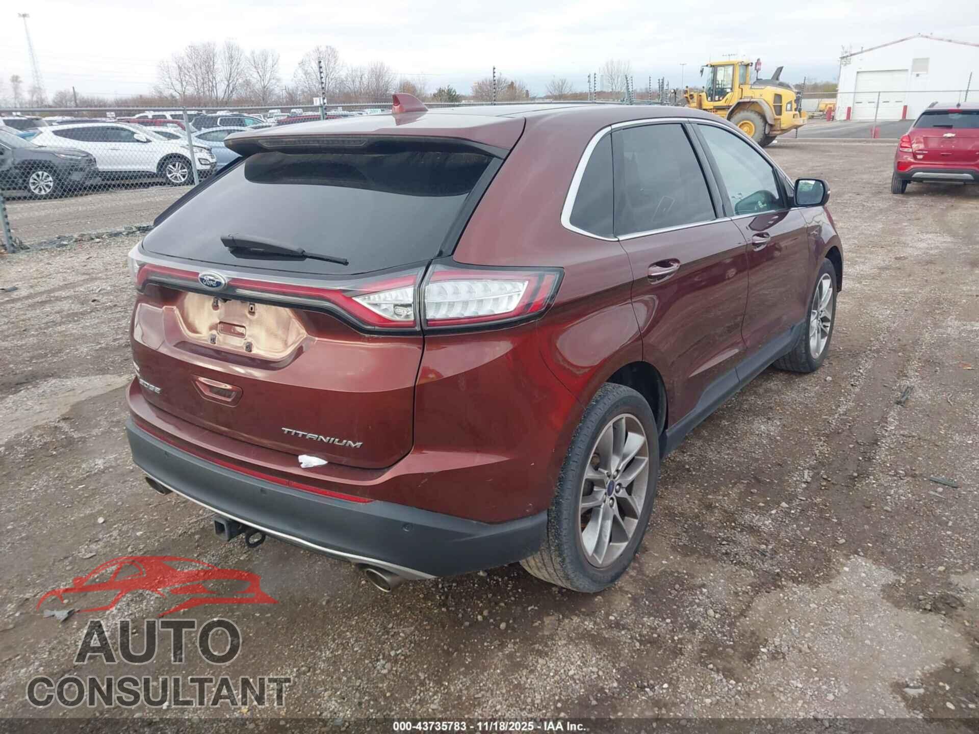 FORD EDGE 2015 - 2FMPK3K86FBB00524