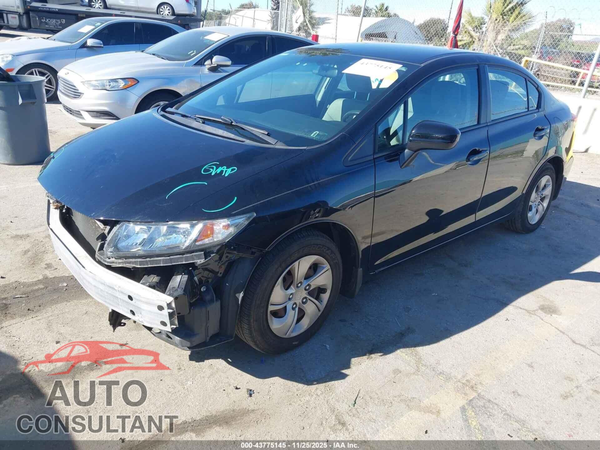HONDA CIVIC 2015 - 19XFB2F58FE200398