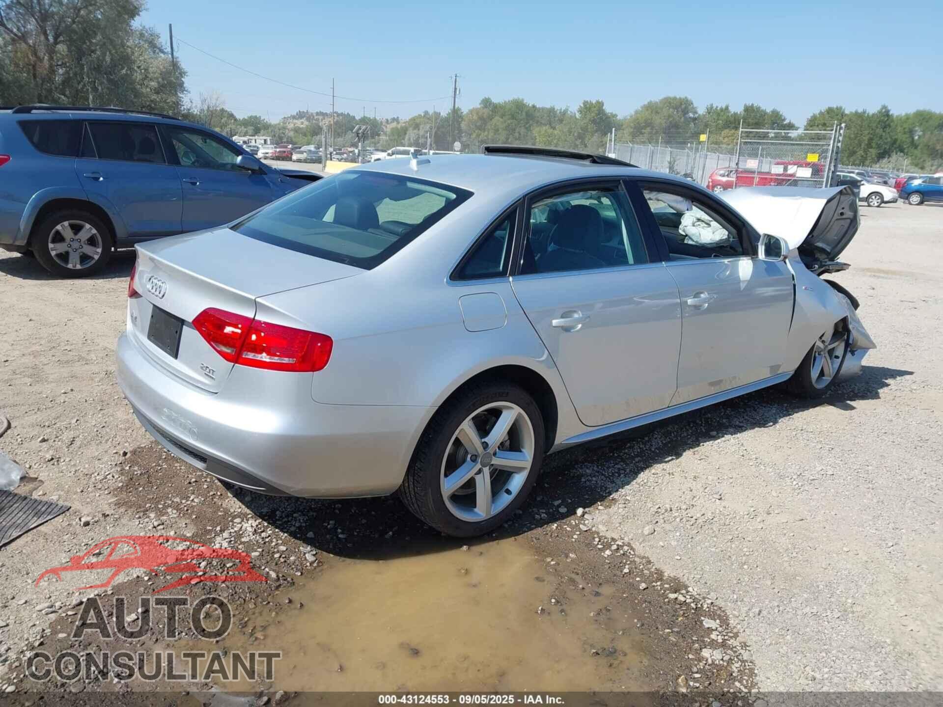 AUDI A4 2012 - WAUFFAFL6CA056231