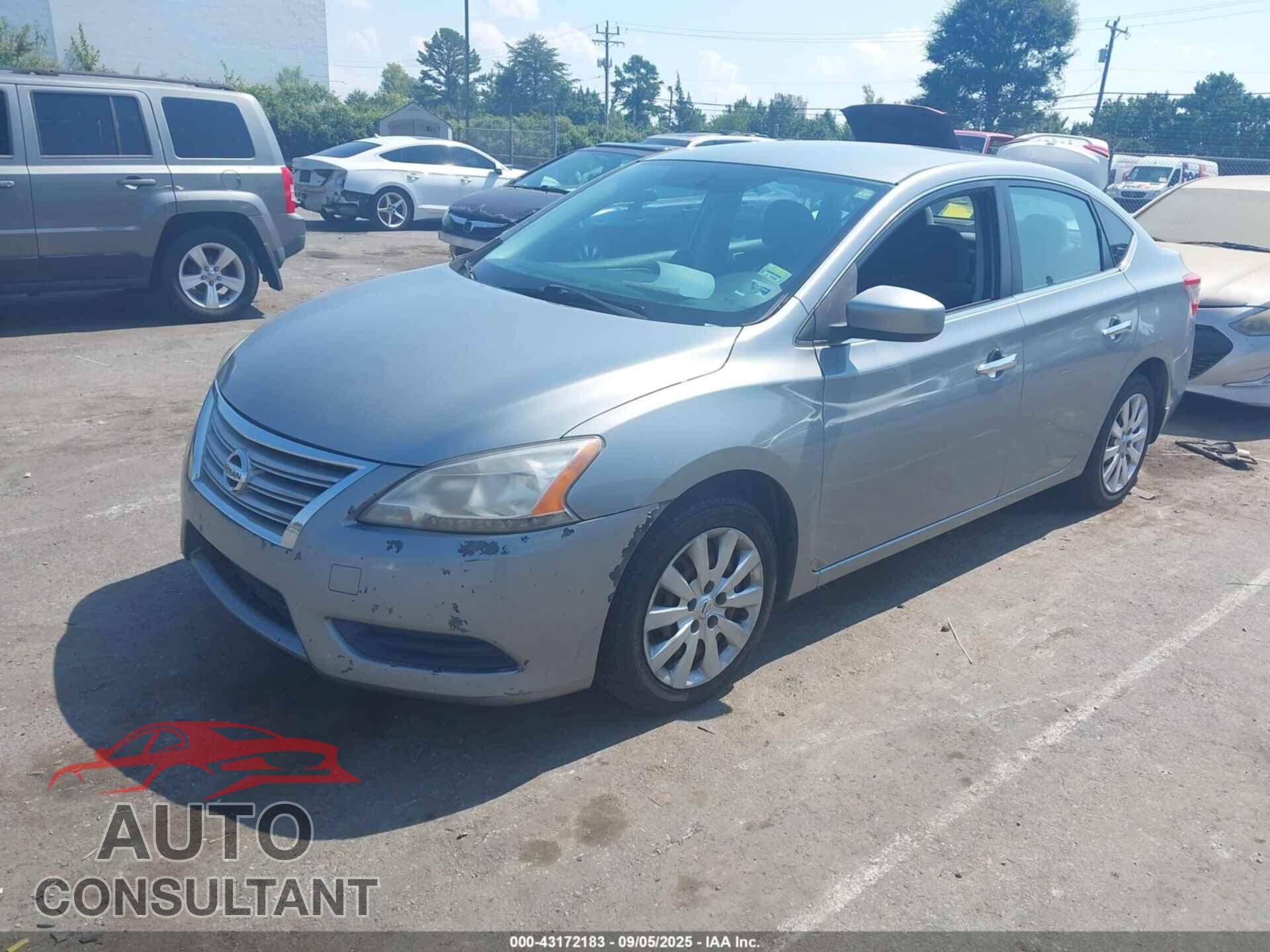 NISSAN SENTRA 2013 - 3N1AB7AP1DL620600