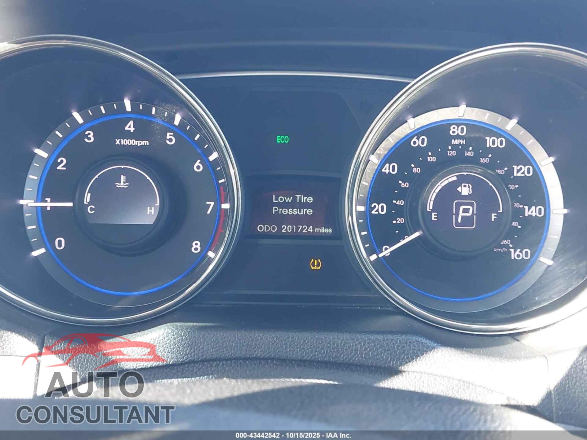 HYUNDAI SONATA 2013 - 5NPEB4AC2DH532620