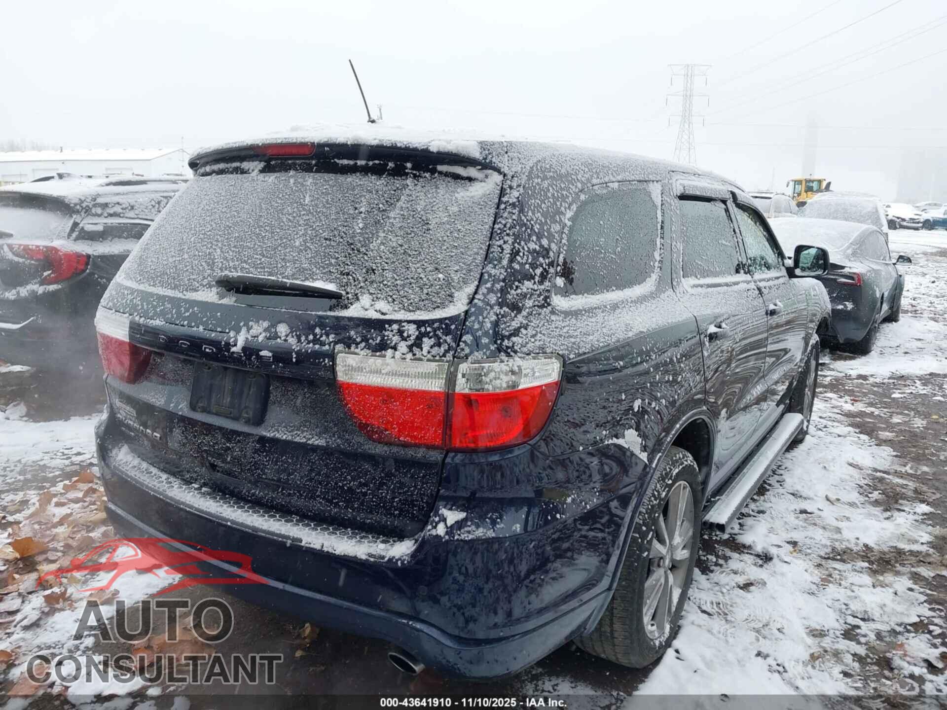 DODGE DURANGO 2013 - 1C4RDJAG8DC575514