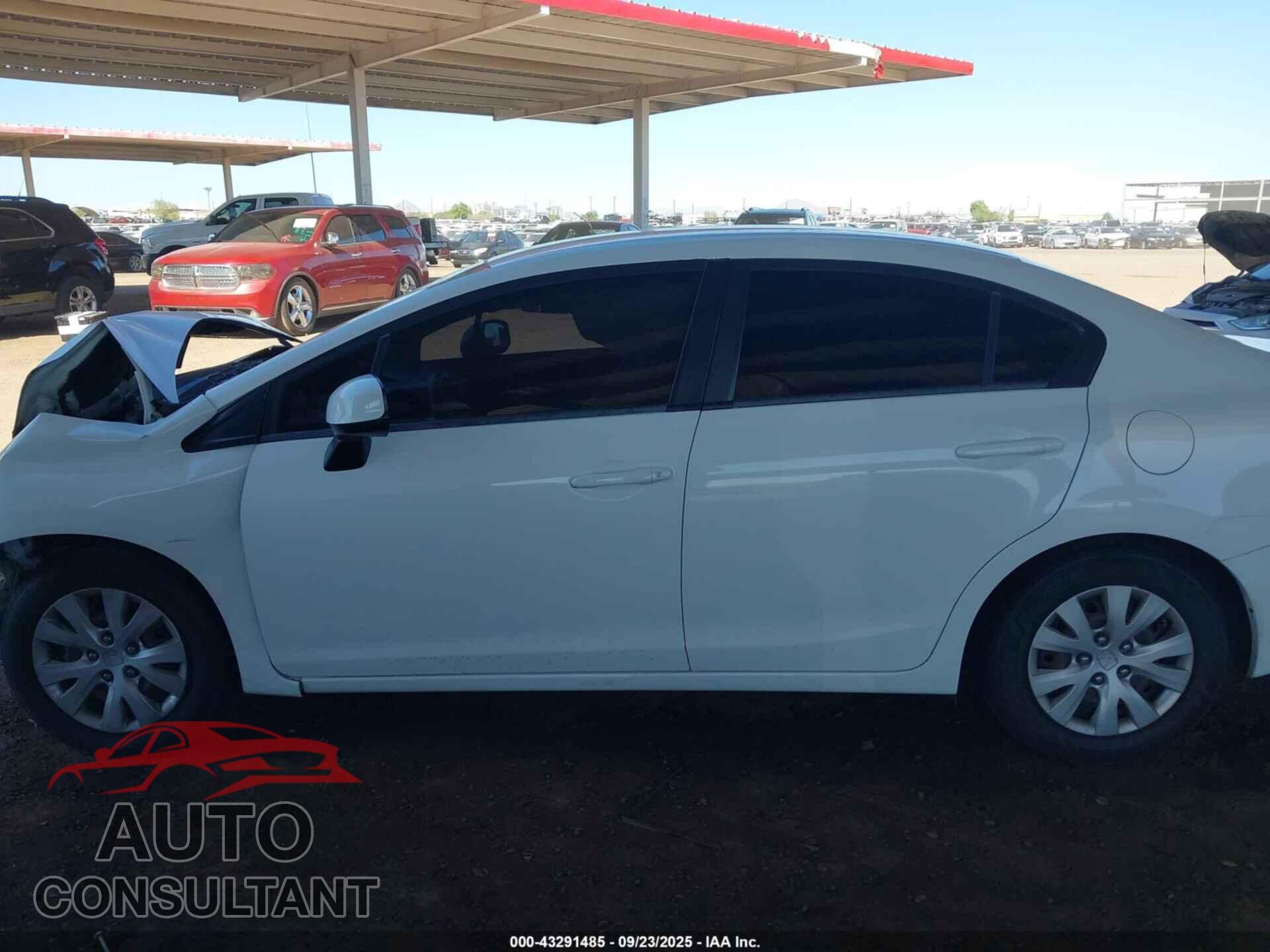 HONDA CIVIC 2012 - 19XFB2F55CE369631