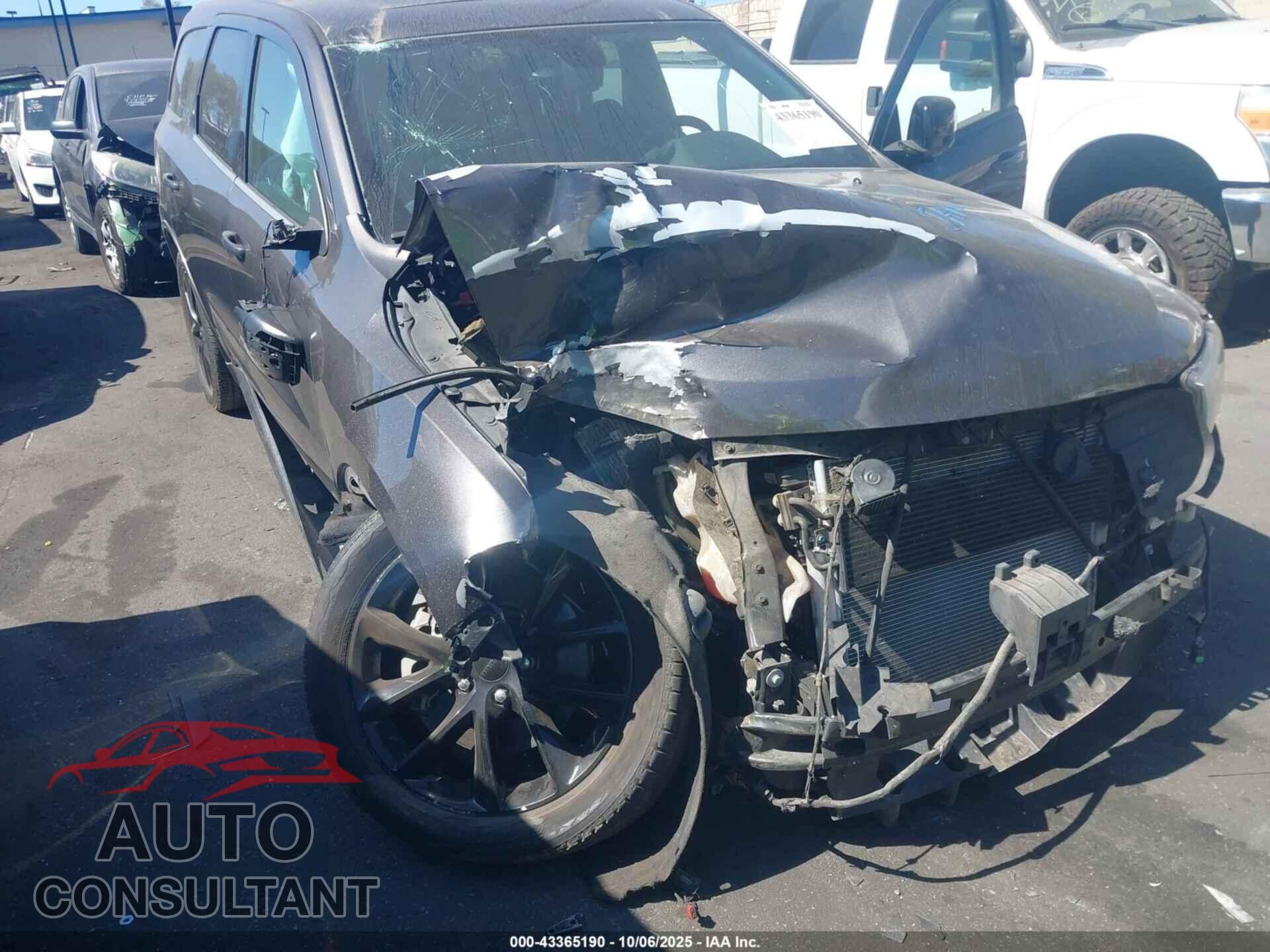 DODGE DURANGO 2017 - 1C4SDHCT6HC657011