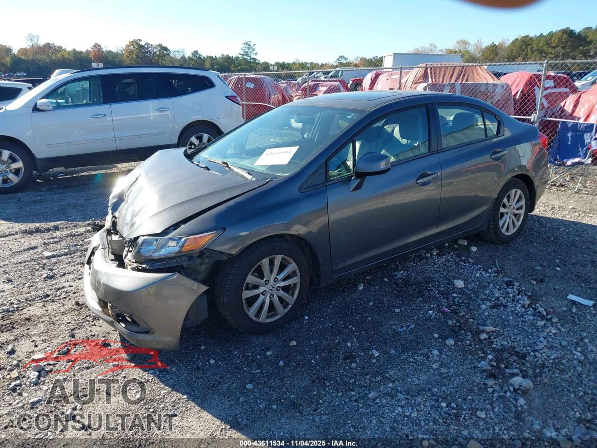 HONDA CIVIC 2012 - 2HGFB2F93CH511290