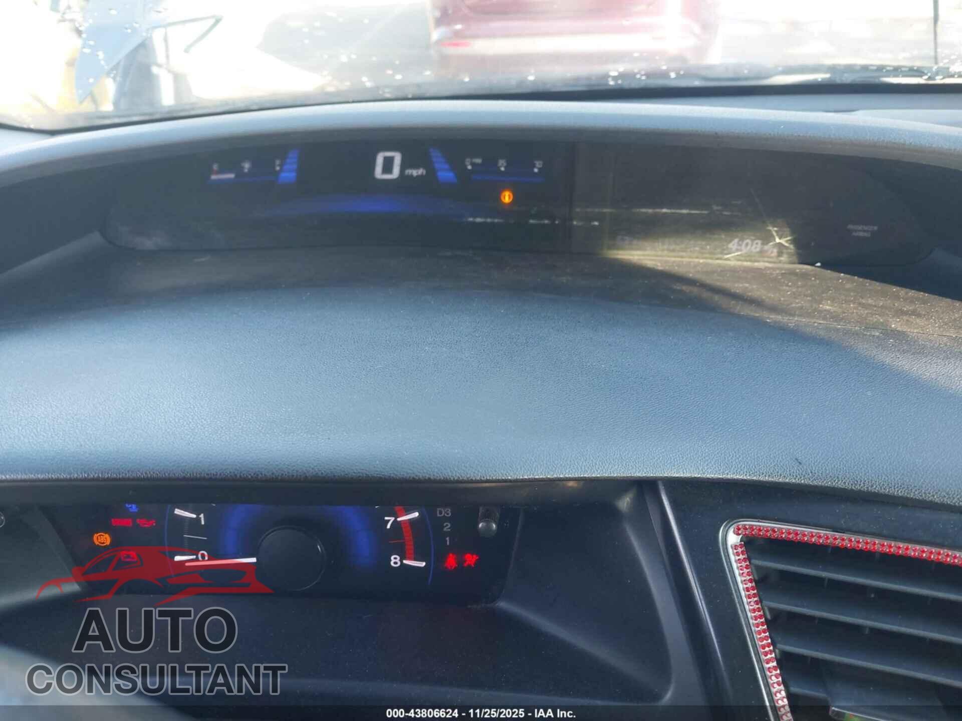 HONDA CIVIC 2013 - 19XFB2F58DE200463