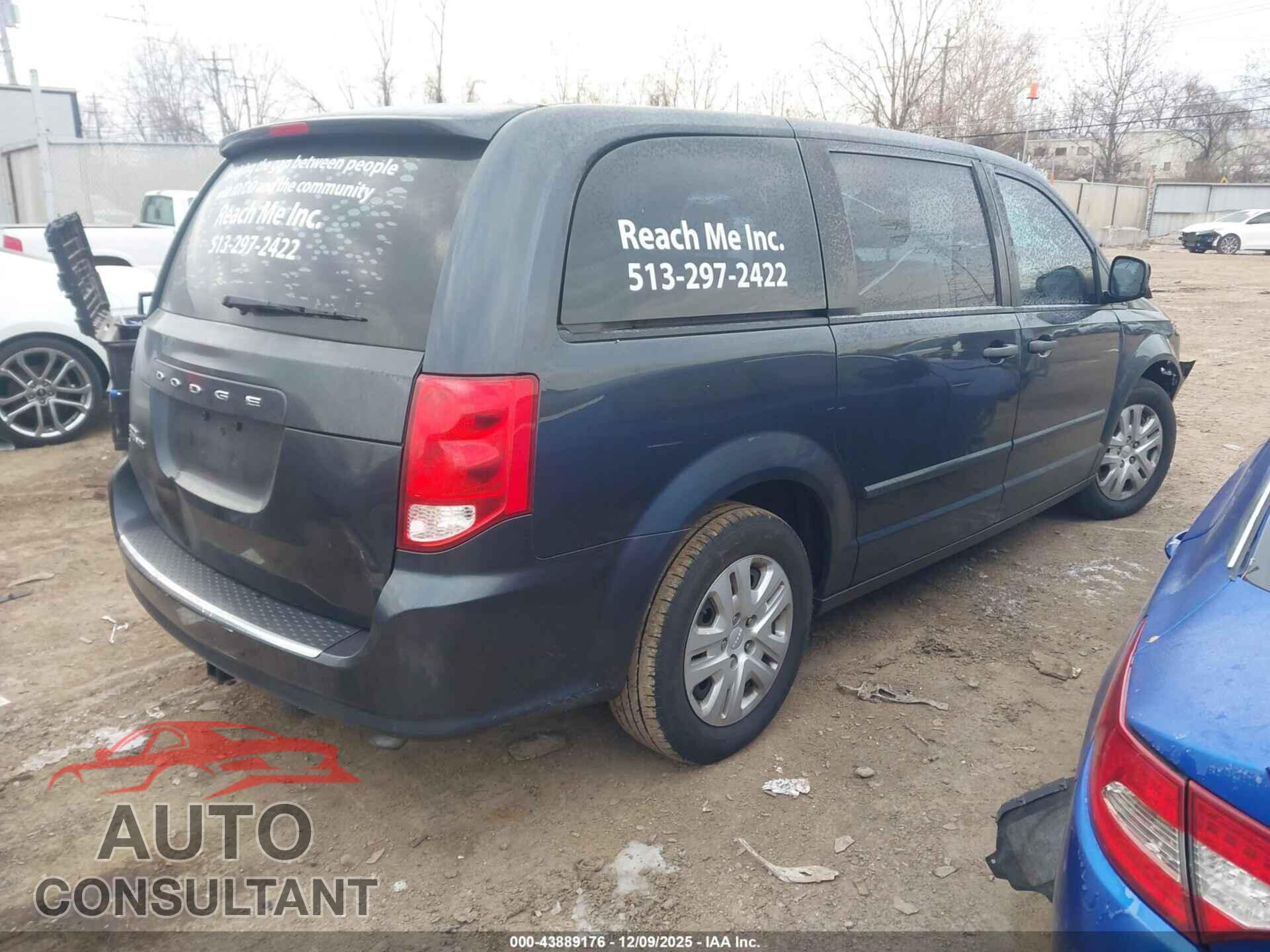 DODGE GRAND CARAVAN 2014 - 2C4RDGBG7ER145497