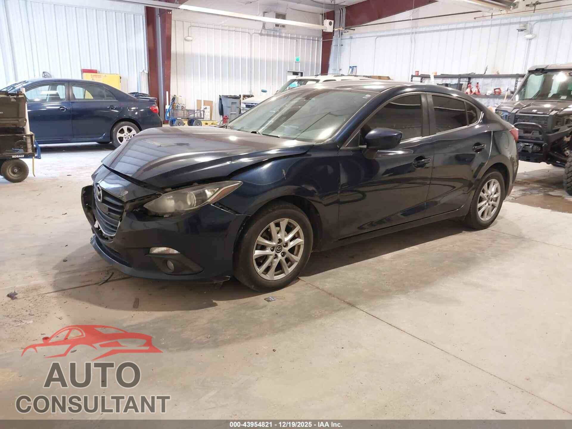 MAZDA MAZDA3 2015 - JM1BM1V71F1228505