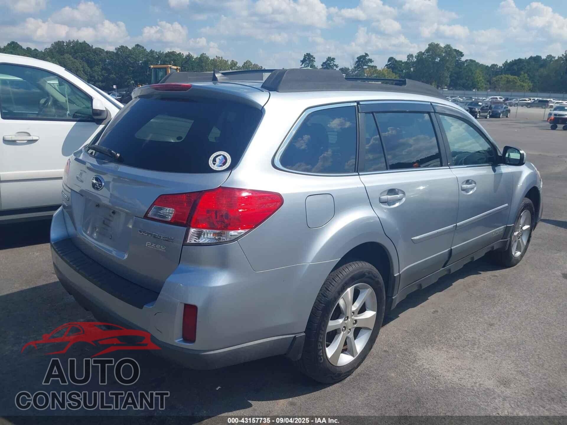 SUBARU OUTBACK 2014 - 4S4BRBLC0E3328522