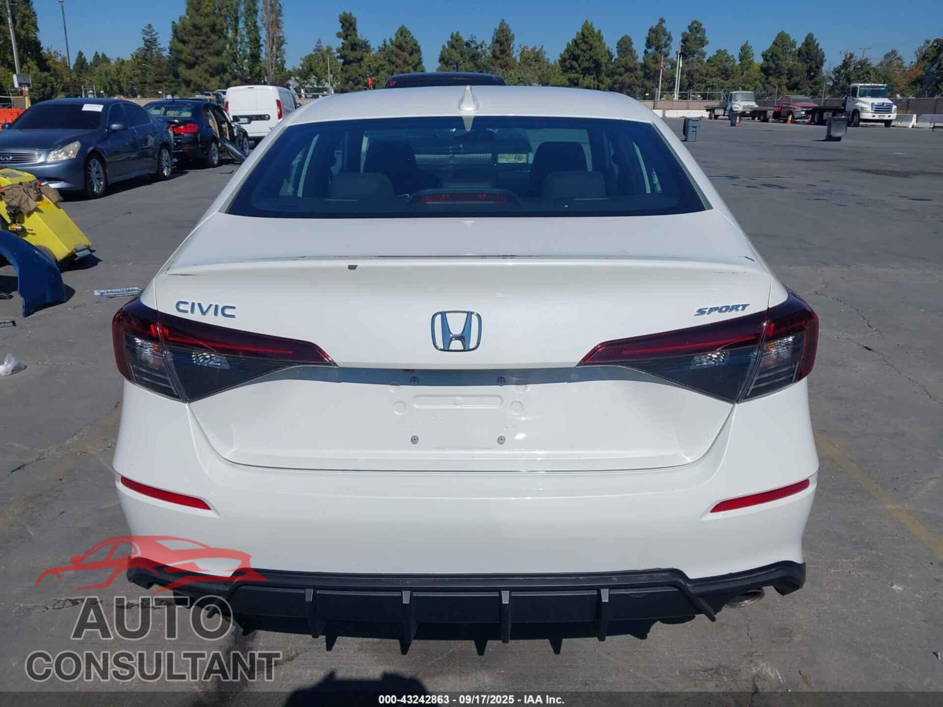 HONDA CIVIC 2025 - 2HGFE2F55SH503940