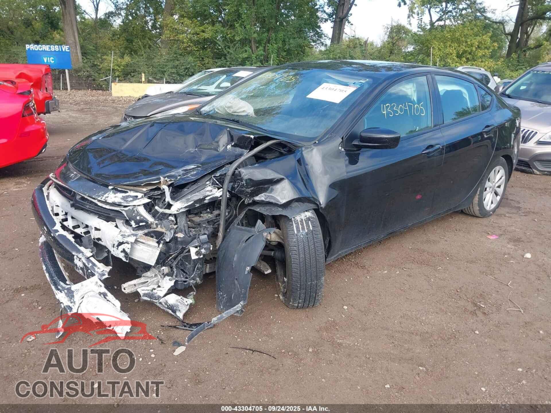 DODGE DART 2014 - 1C3CDFBB7ED910123