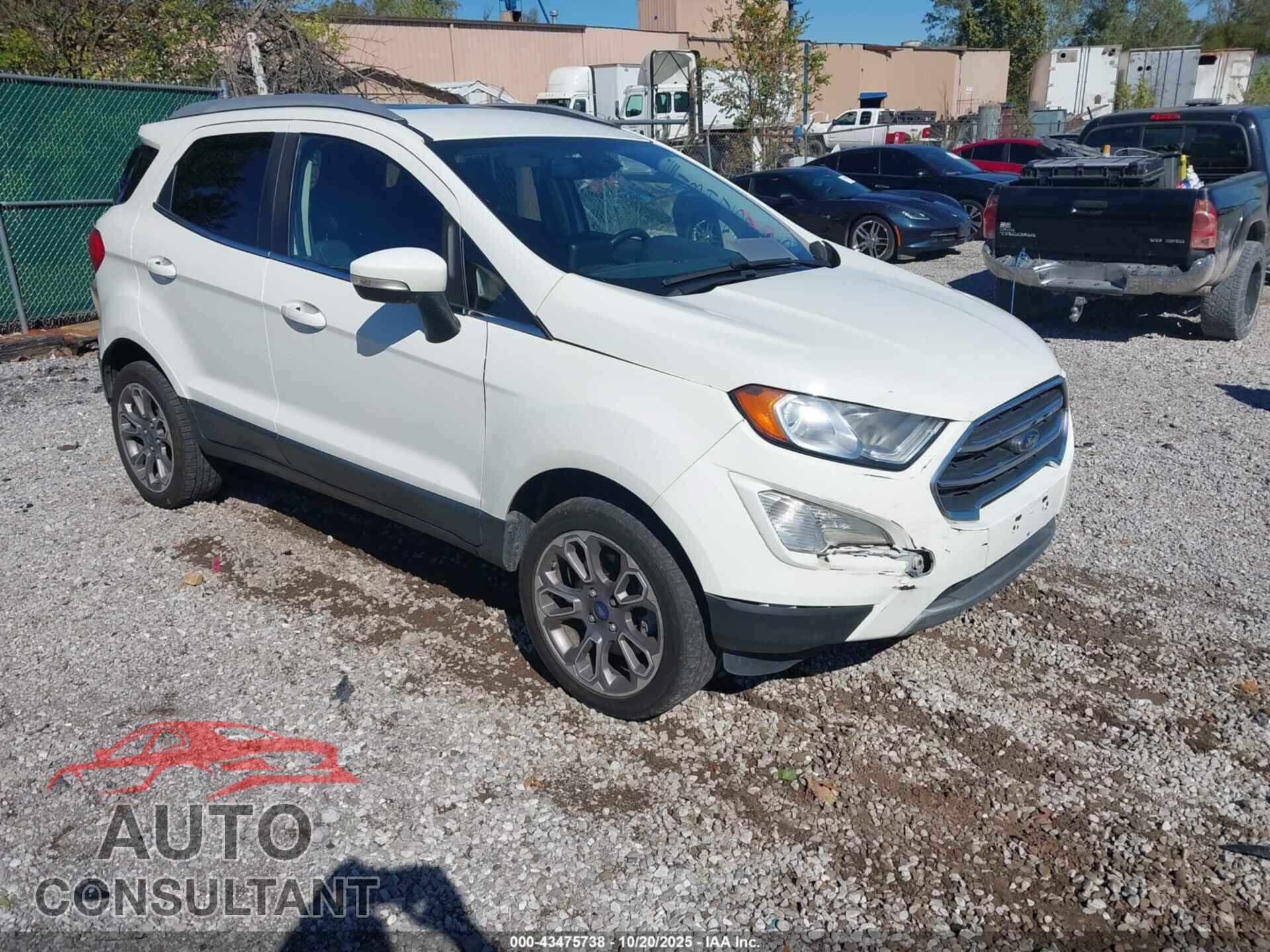 FORD ECOSPORT 2020 - MAJ6S3KL0LC329688