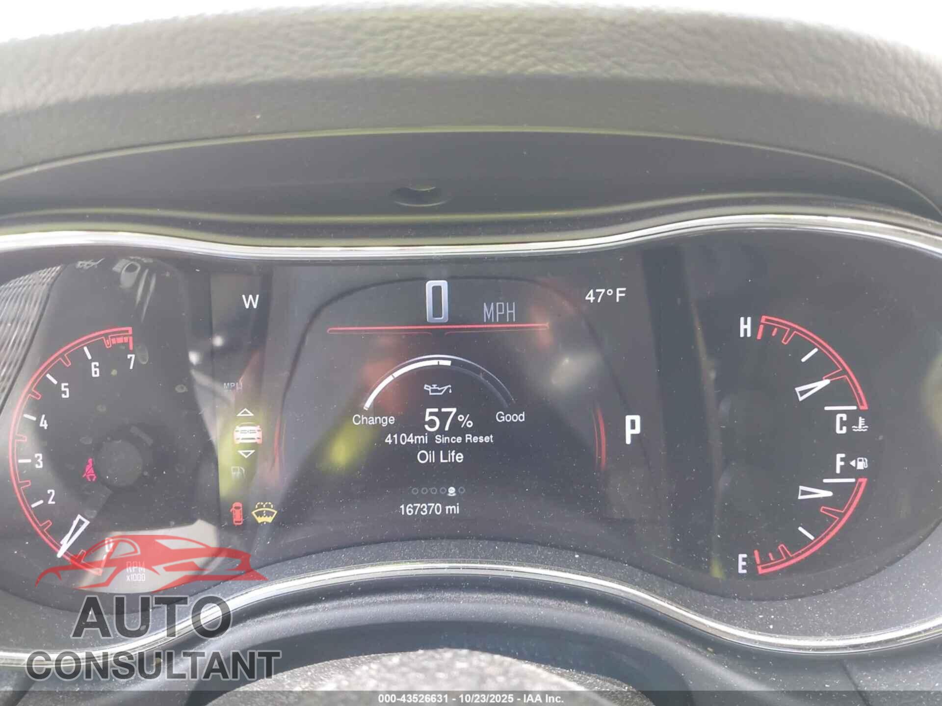 DODGE DURANGO 2015 - 1C4RDJDG0FC120638