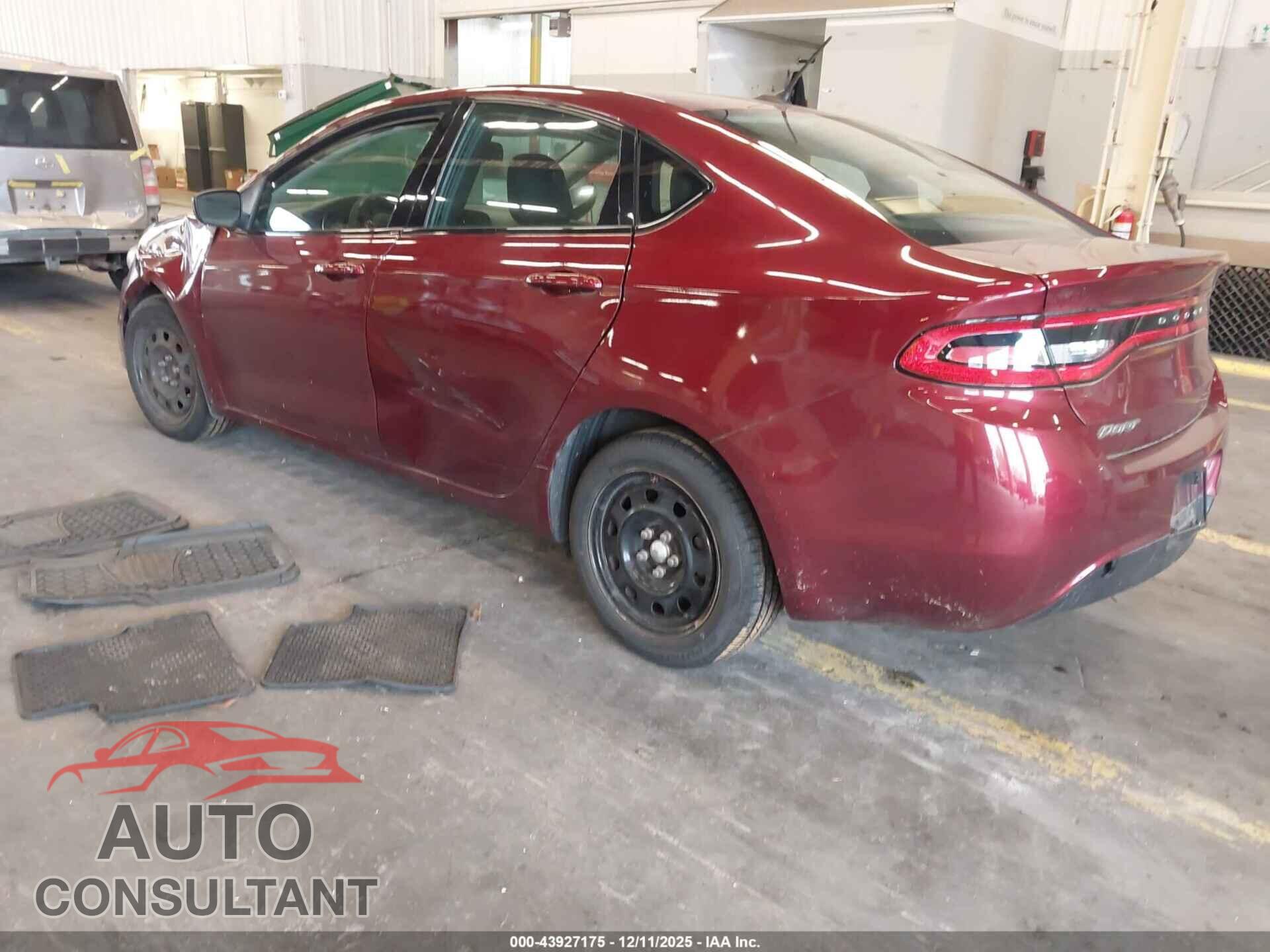 DODGE DART 2015 - 1C3CDFAA2FD337884