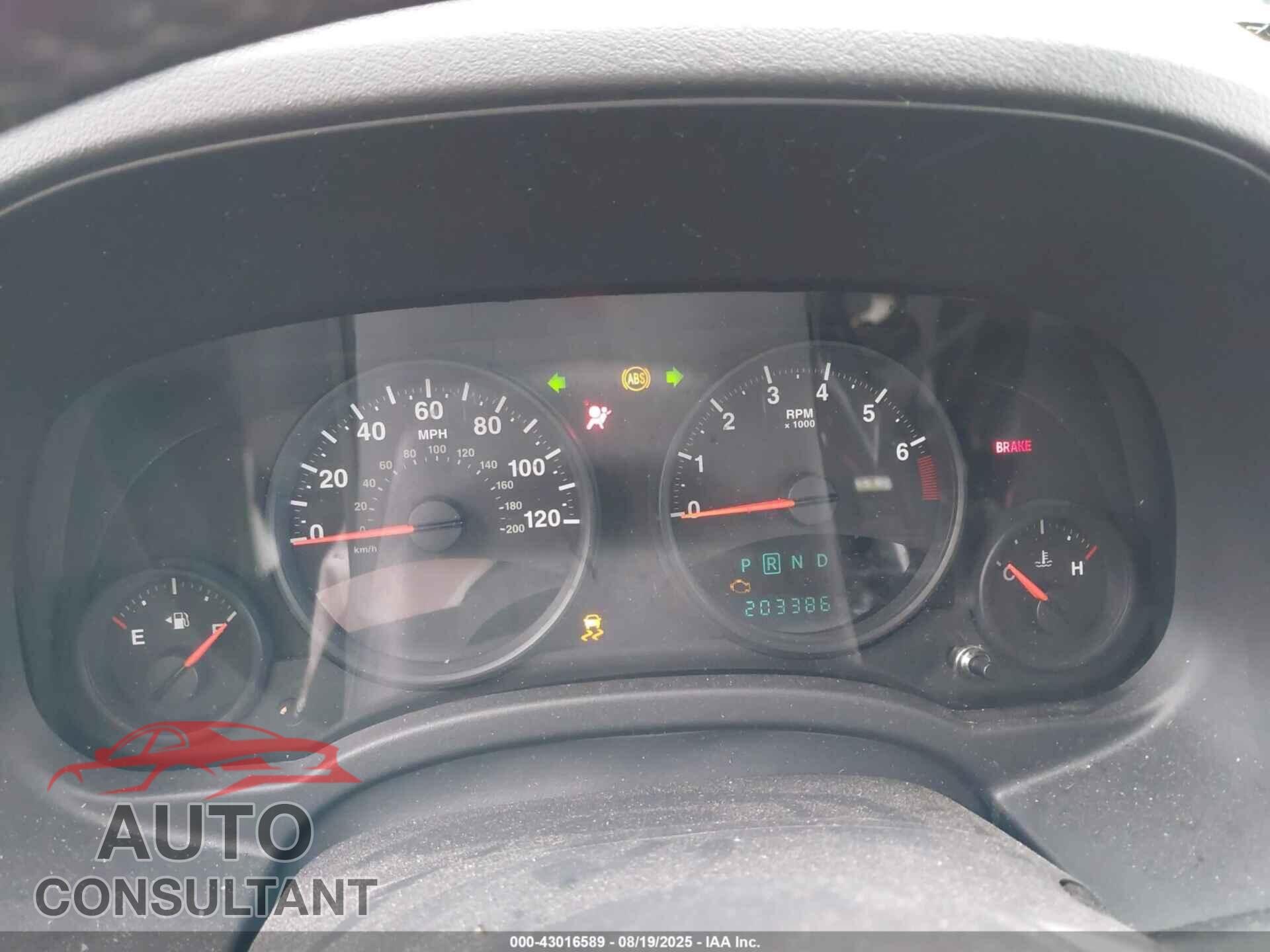 JEEP COMPASS 2012 - 1C4NJDEB7CD575164