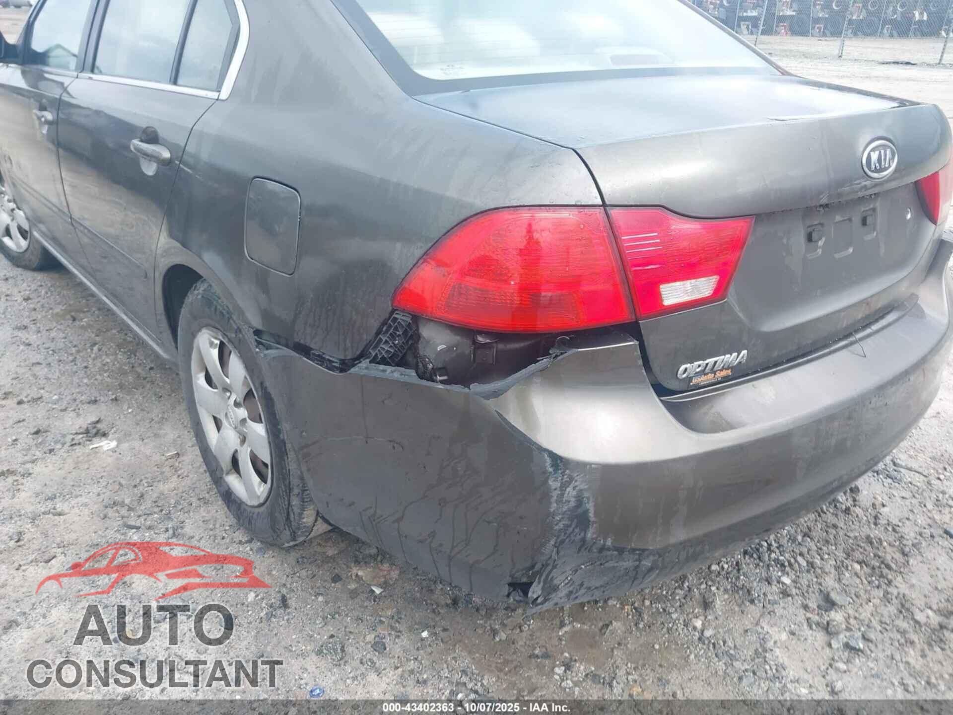 KIA OPTIMA 2010 - KNAGG4A84A5378541