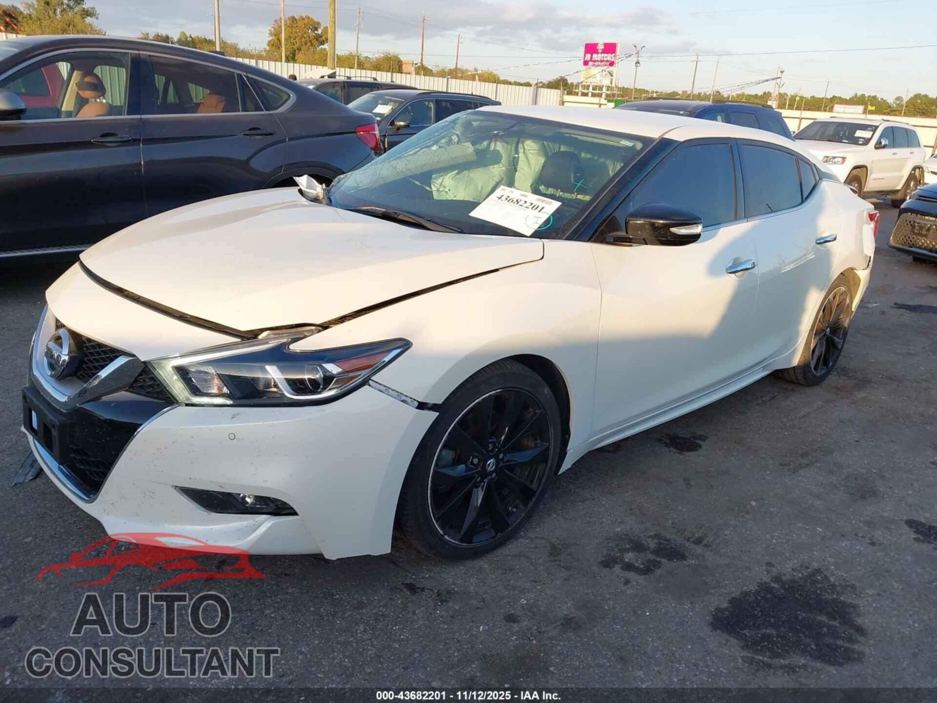 NISSAN MAXIMA 2017 - 1N4AA6AP6HC436092