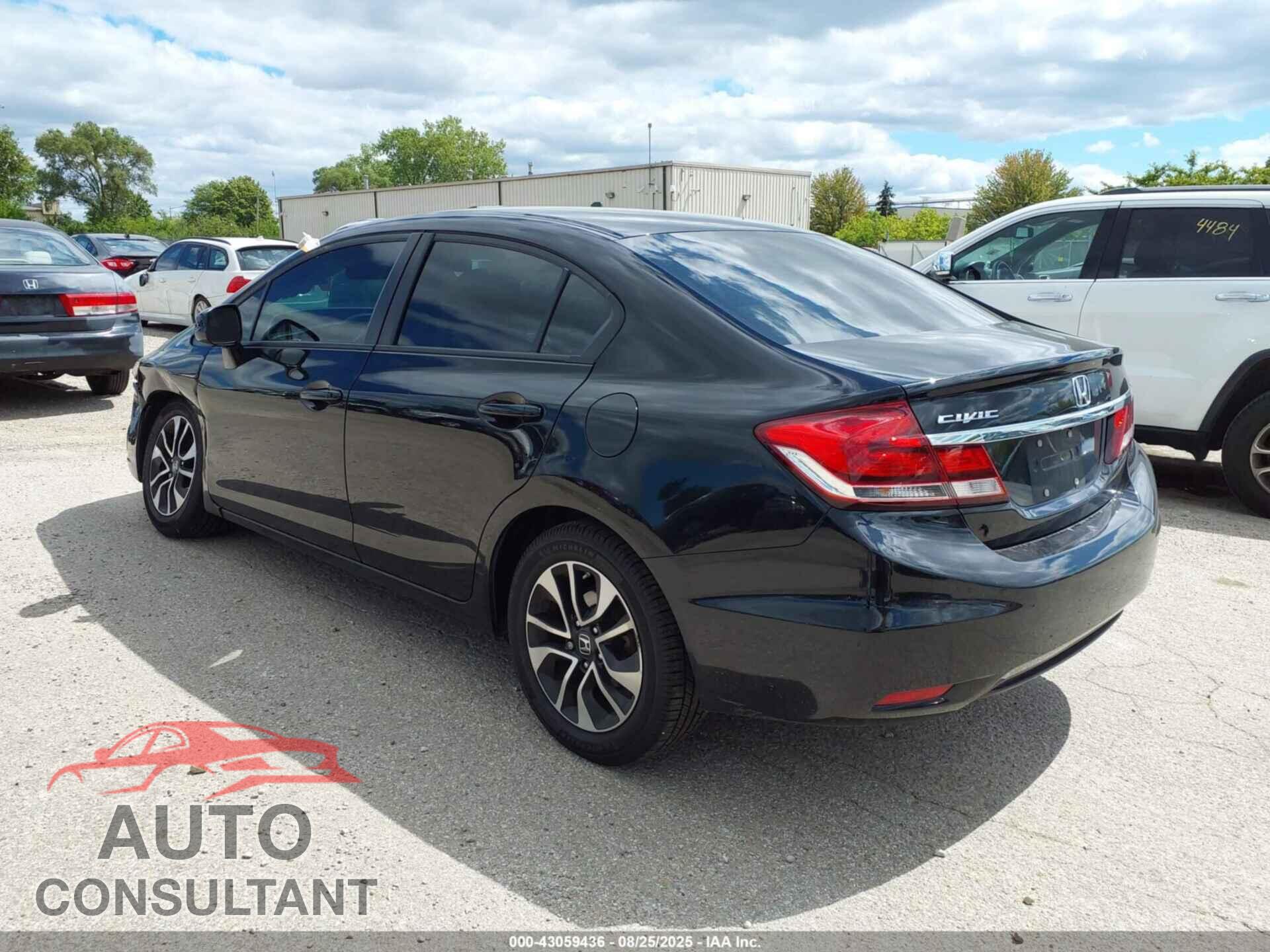 HONDA CIVIC 2013 - 19XFB2F87DE074235