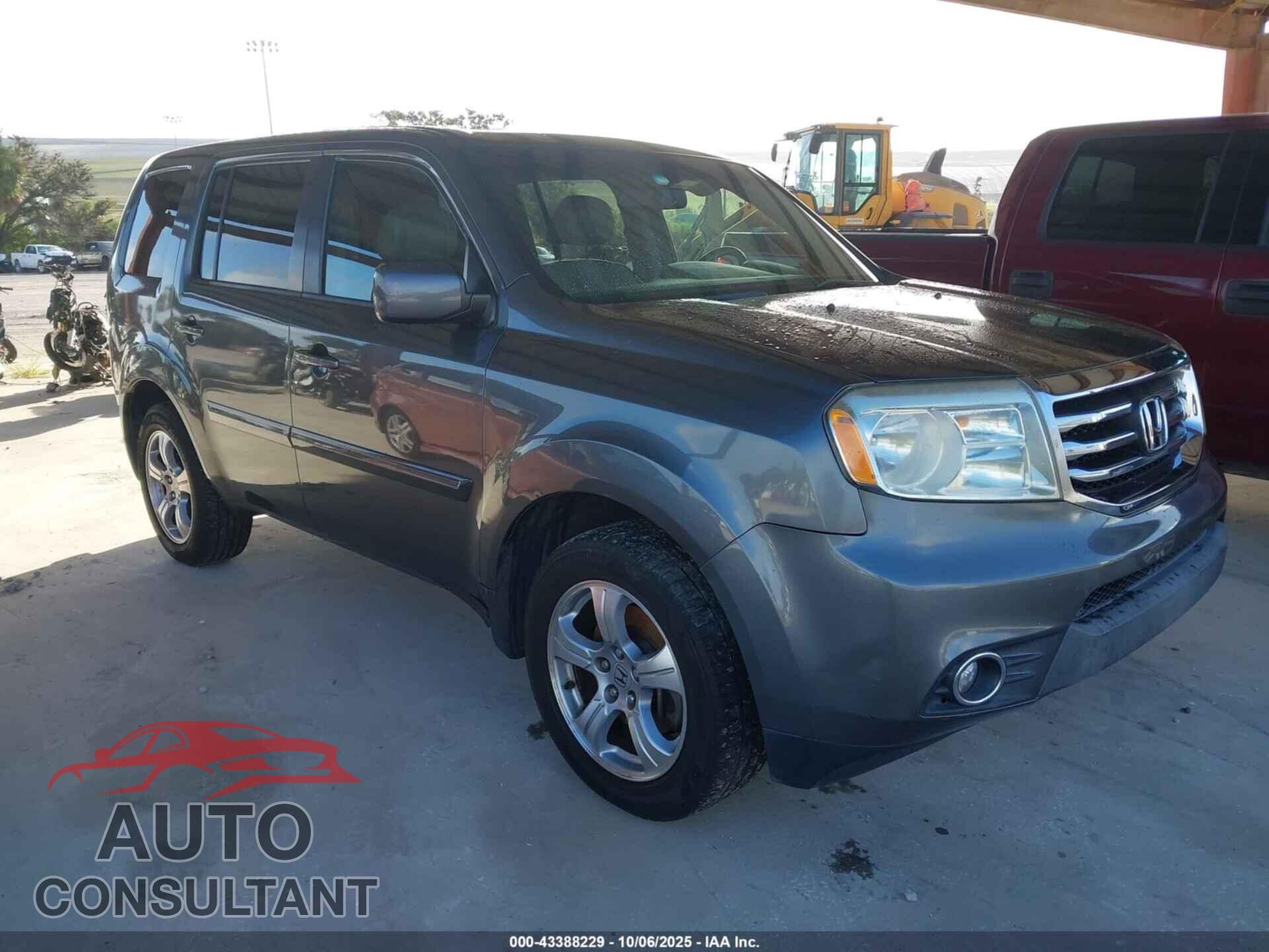 HONDA PILOT 2012 - 5FNYF3H62CB038167