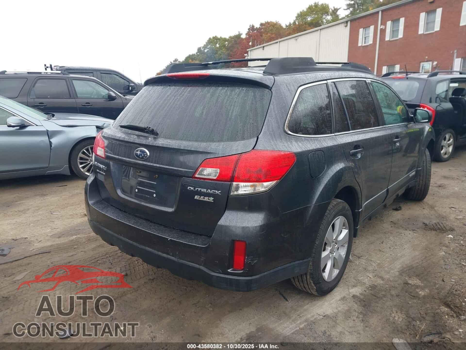 SUBARU OUTBACK 2011 - 4S4BRBCC8B3339151