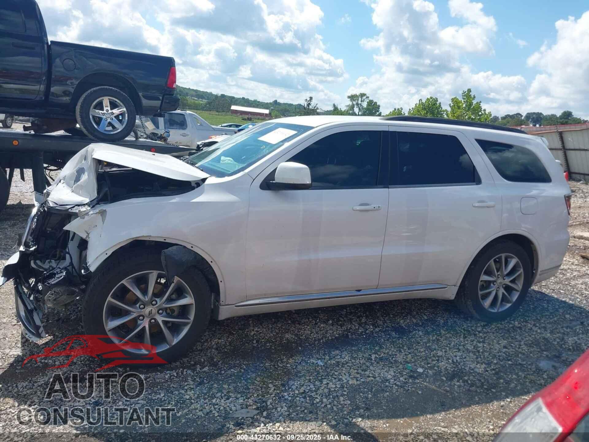 DODGE DURANGO 2019 - 1C4RDHAG1KC836245