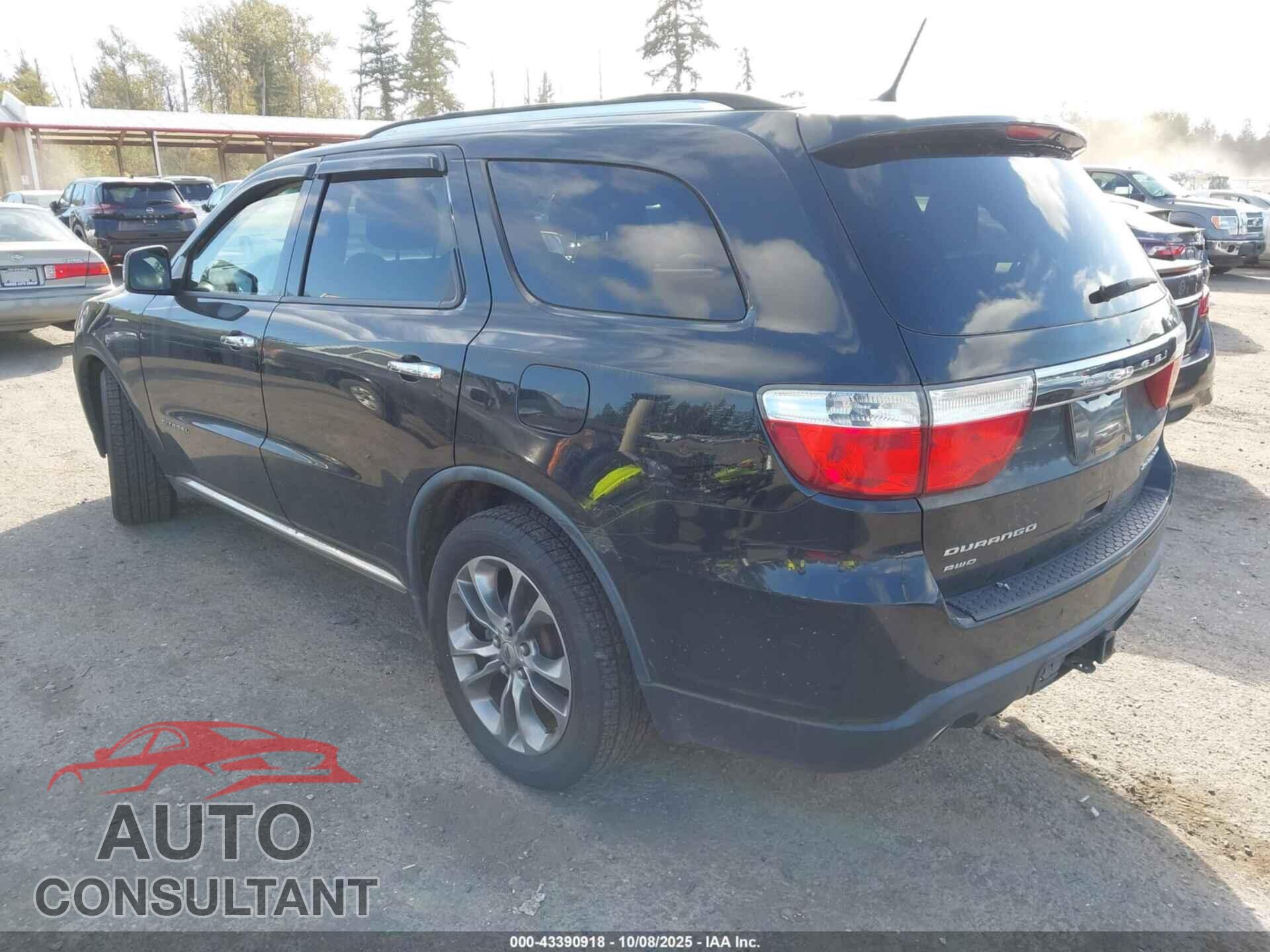 DODGE DURANGO 2011 - 1D4SE5GT1BC674590