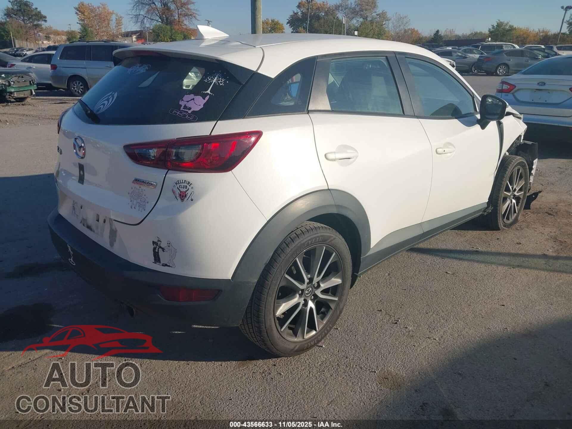 MAZDA CX-3 2017 - JM1DKFC77H0161352