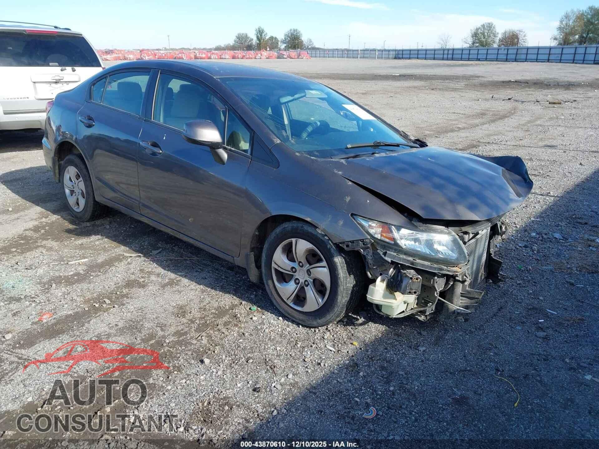 HONDA CIVIC 2013 - 19XFB2F5XDE040277