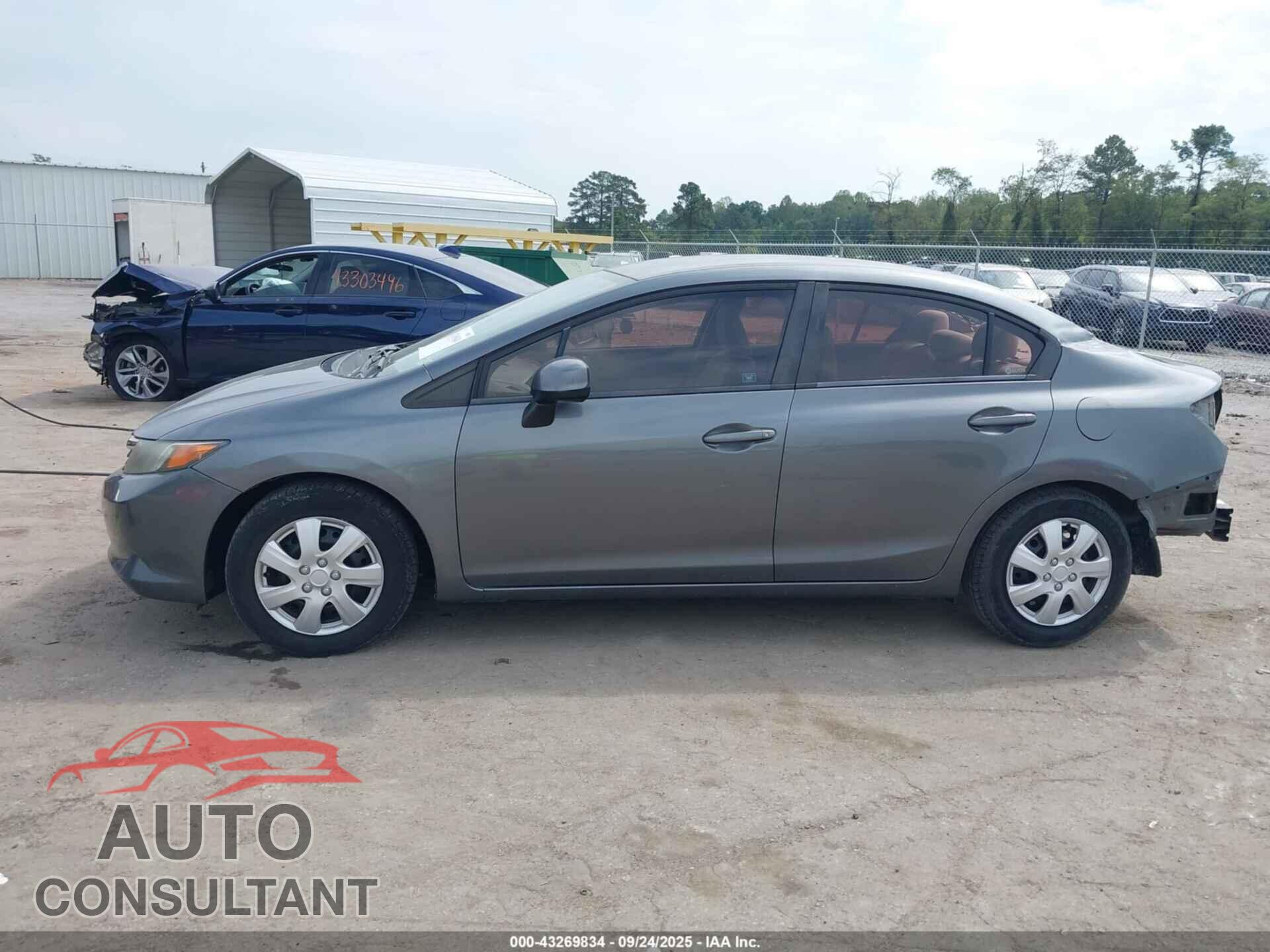 HONDA CIVIC 2012 - 19XFB2E53CE064663