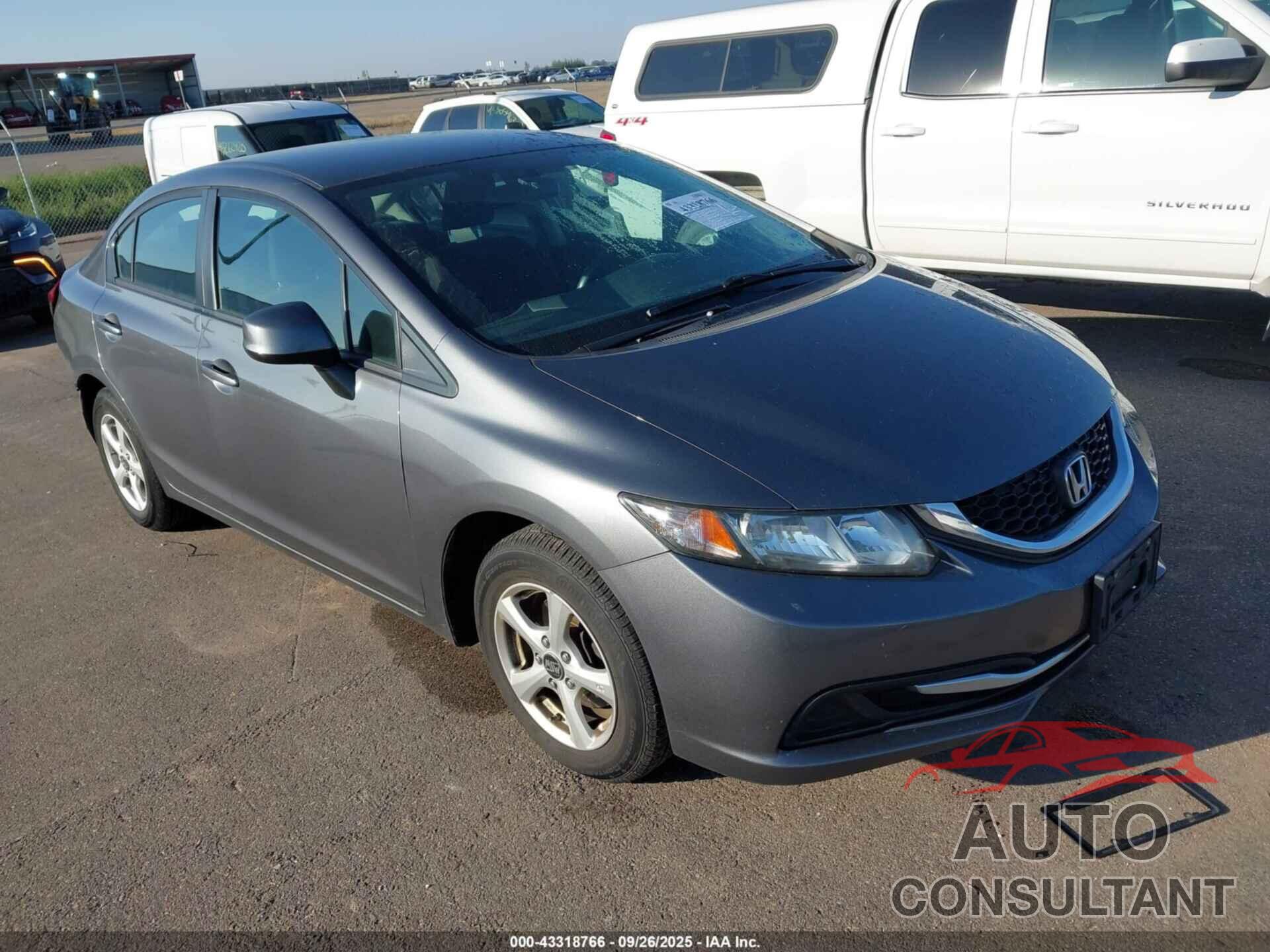 HONDA CIVIC 2013 - 19XFB2F52DE099520